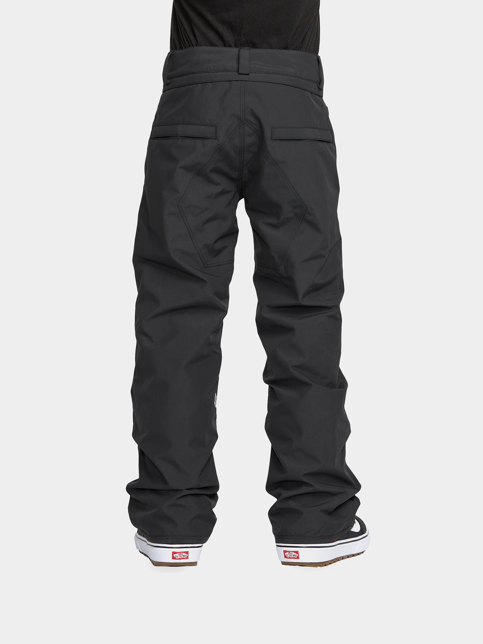 Spodnie snowboardowe Volcom Freakin Chino Youth Ins JR (black)