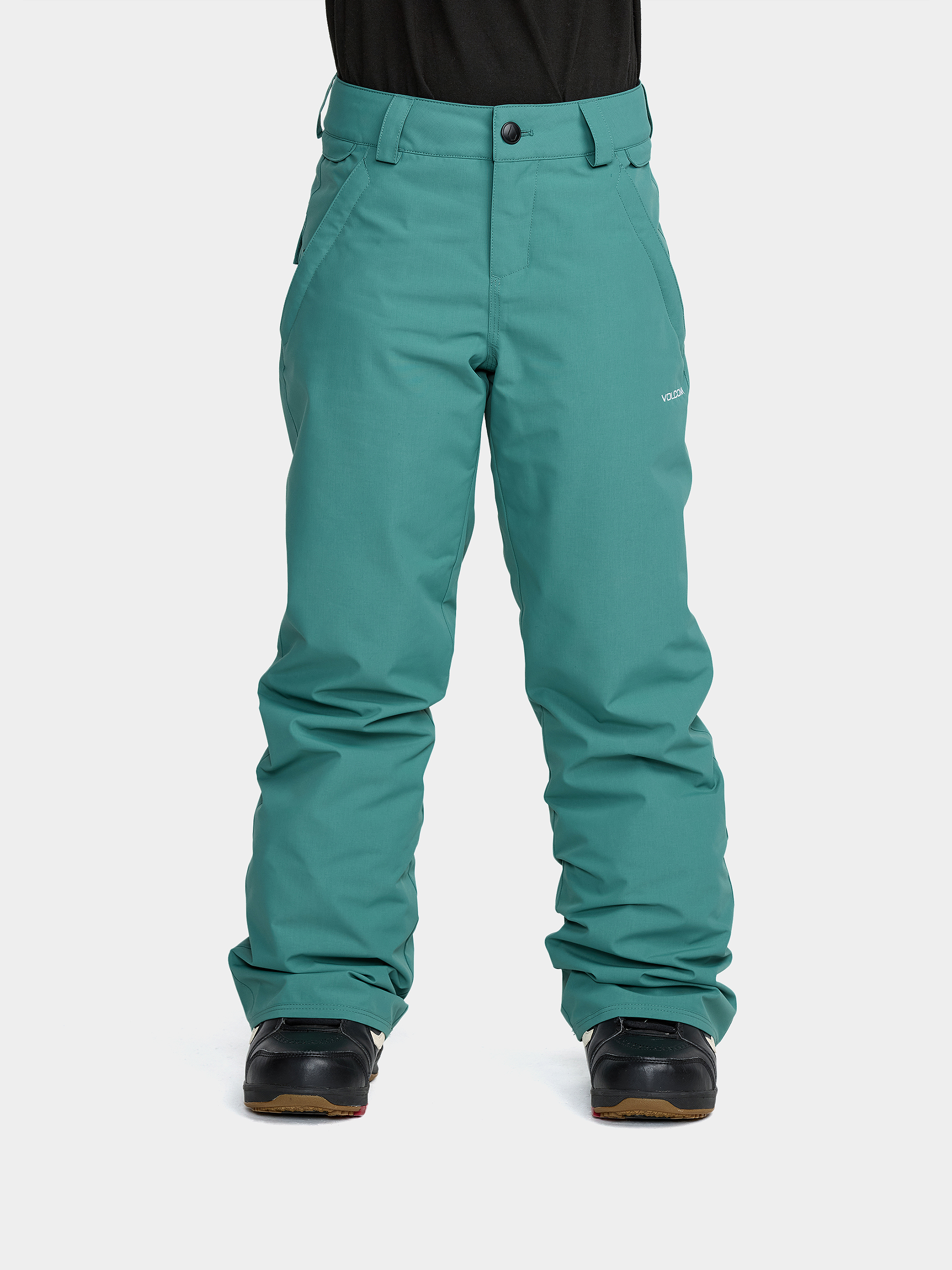 Spodnie snowboardowe Volcom Frostique Ins JR (spruce green)