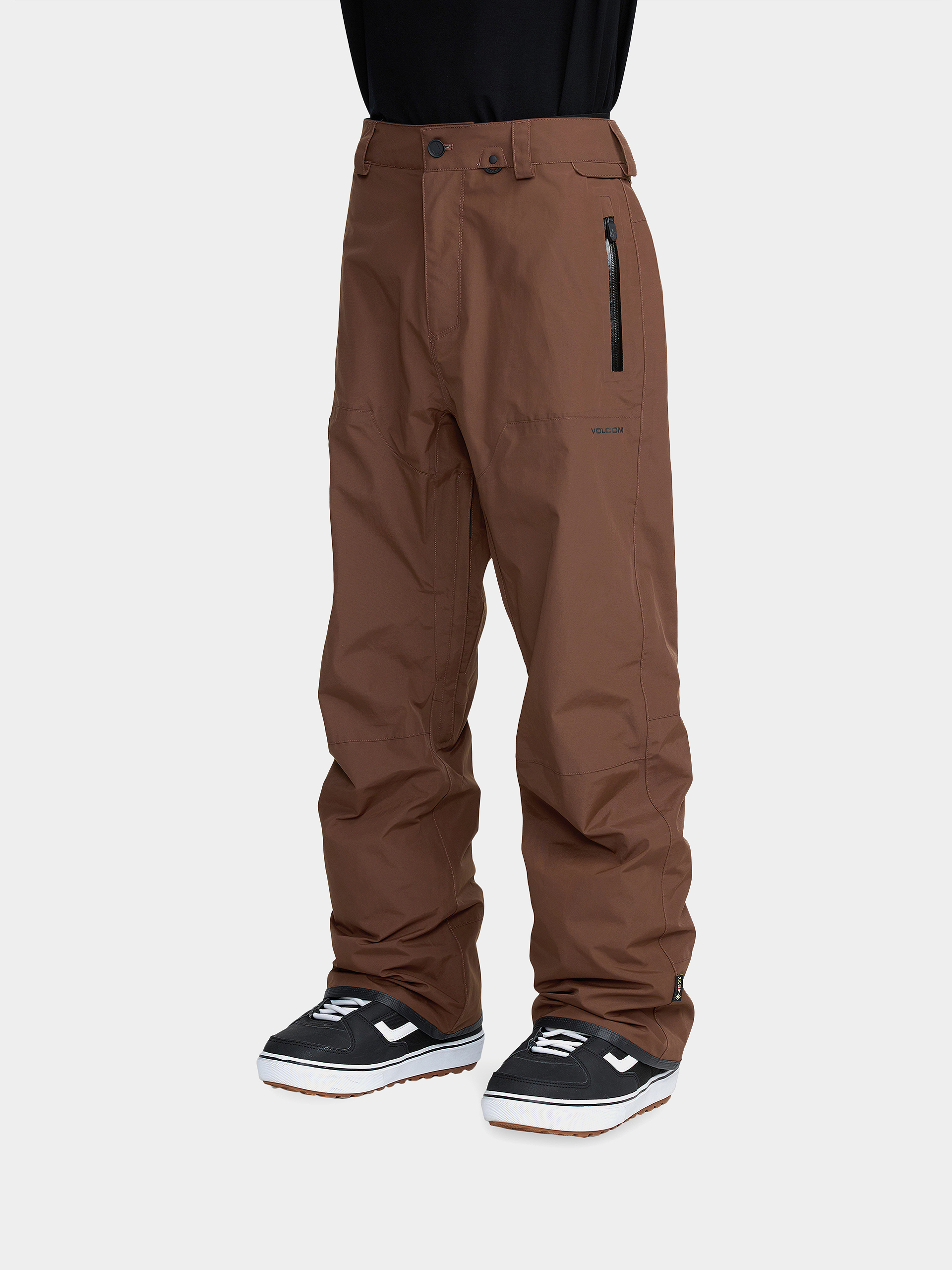 Męskie Spodnie snowboardowe Volcom L Gore Tex (brown)