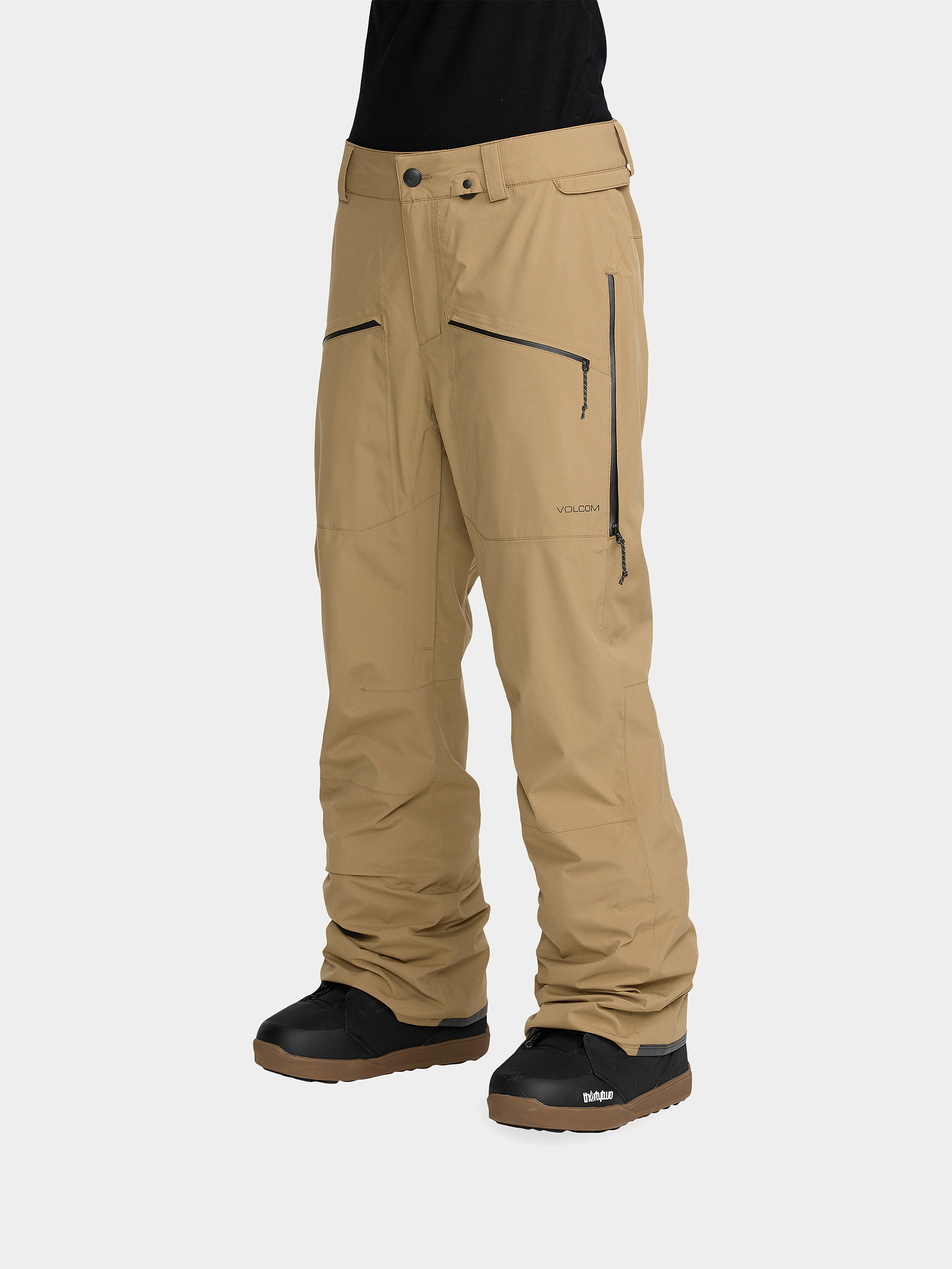 Damskie Spodnie snowboardowe Volcom Karat Stretch 30K (bronze)