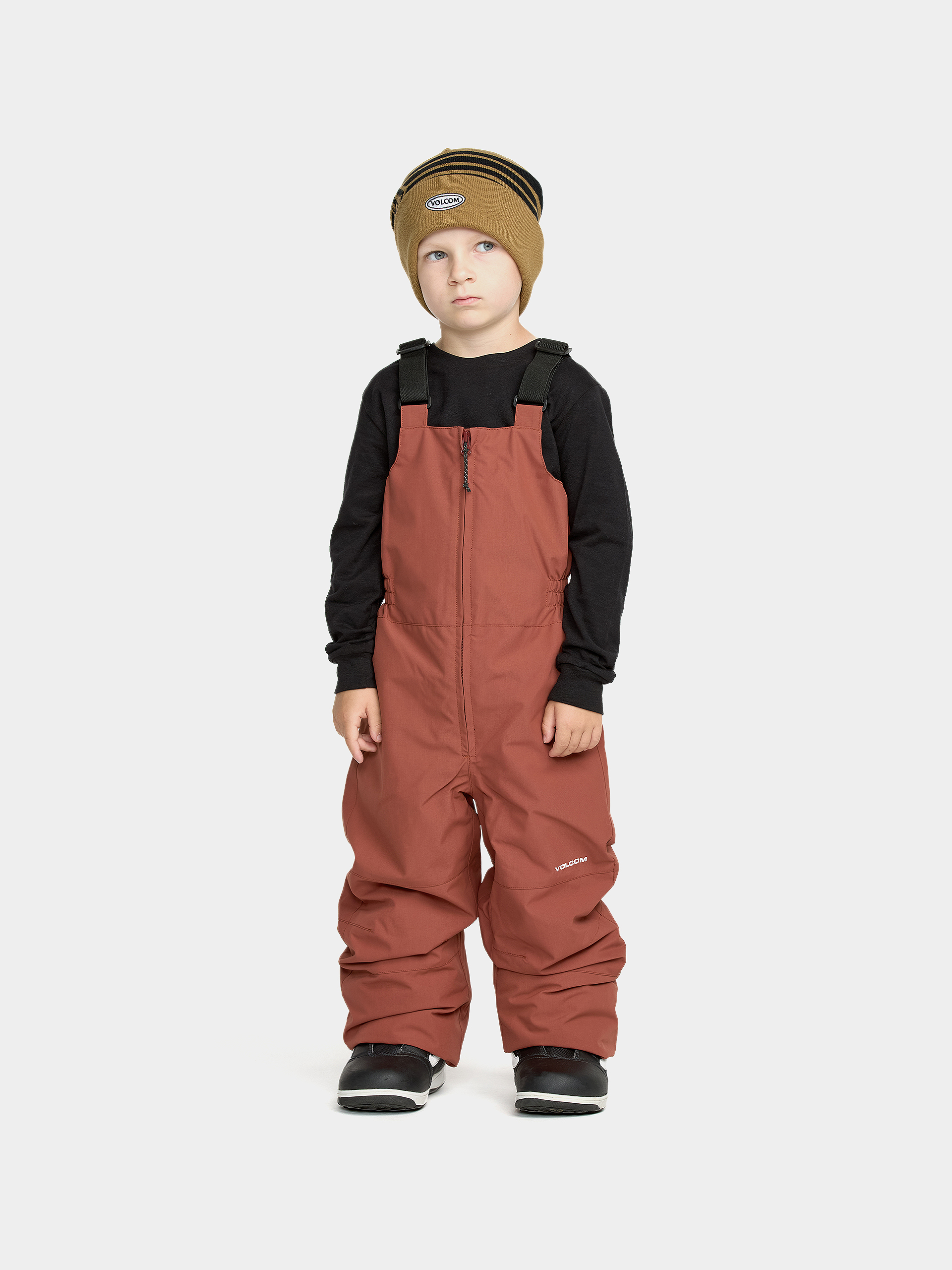 Spodnie snowboardowe Volcom Little Flurry Ins Bib Overall JR (henna)