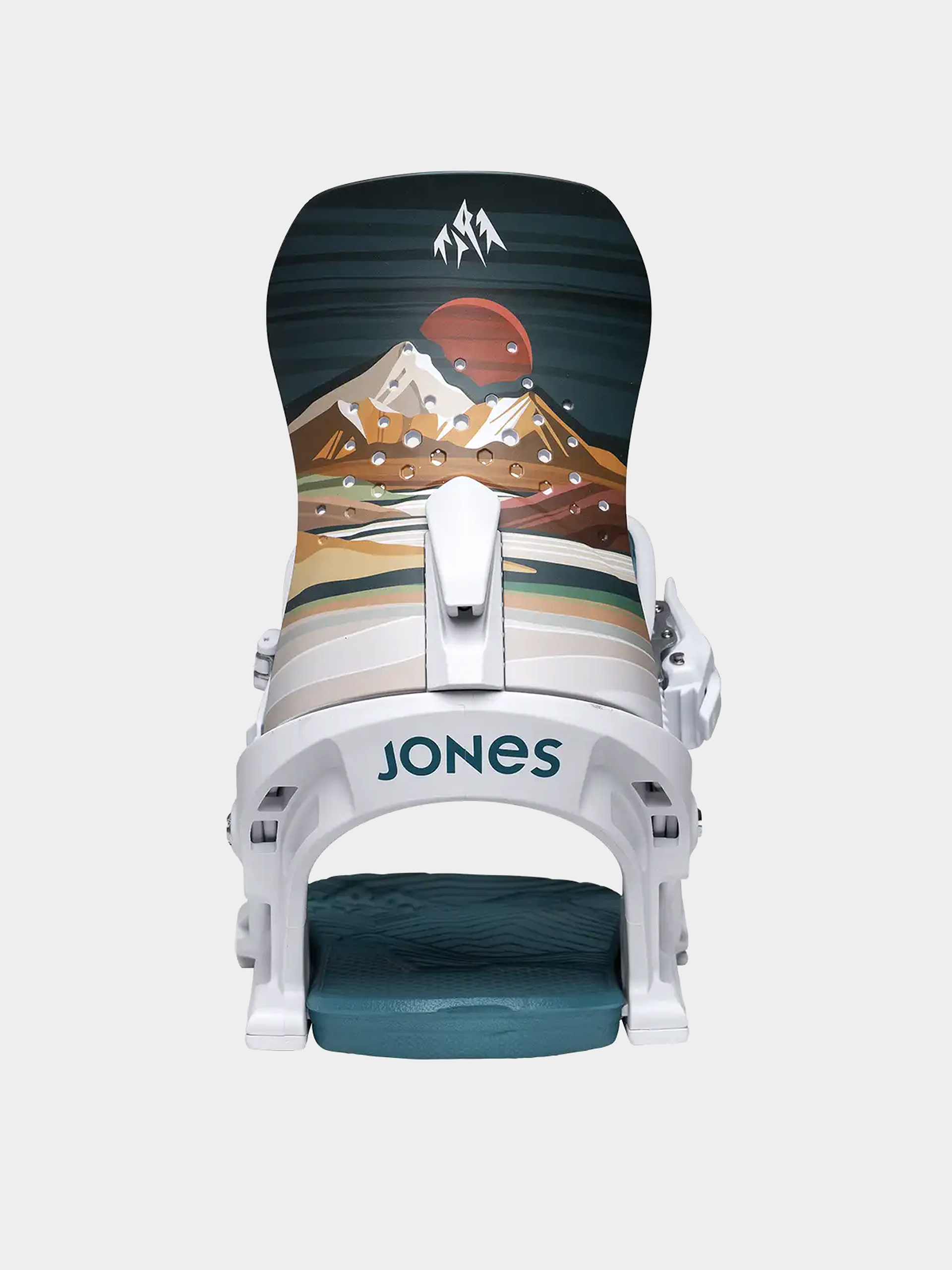 Damskie Wiązania snowboardowe Jones Snowboards Aurora Art (annie brace white)