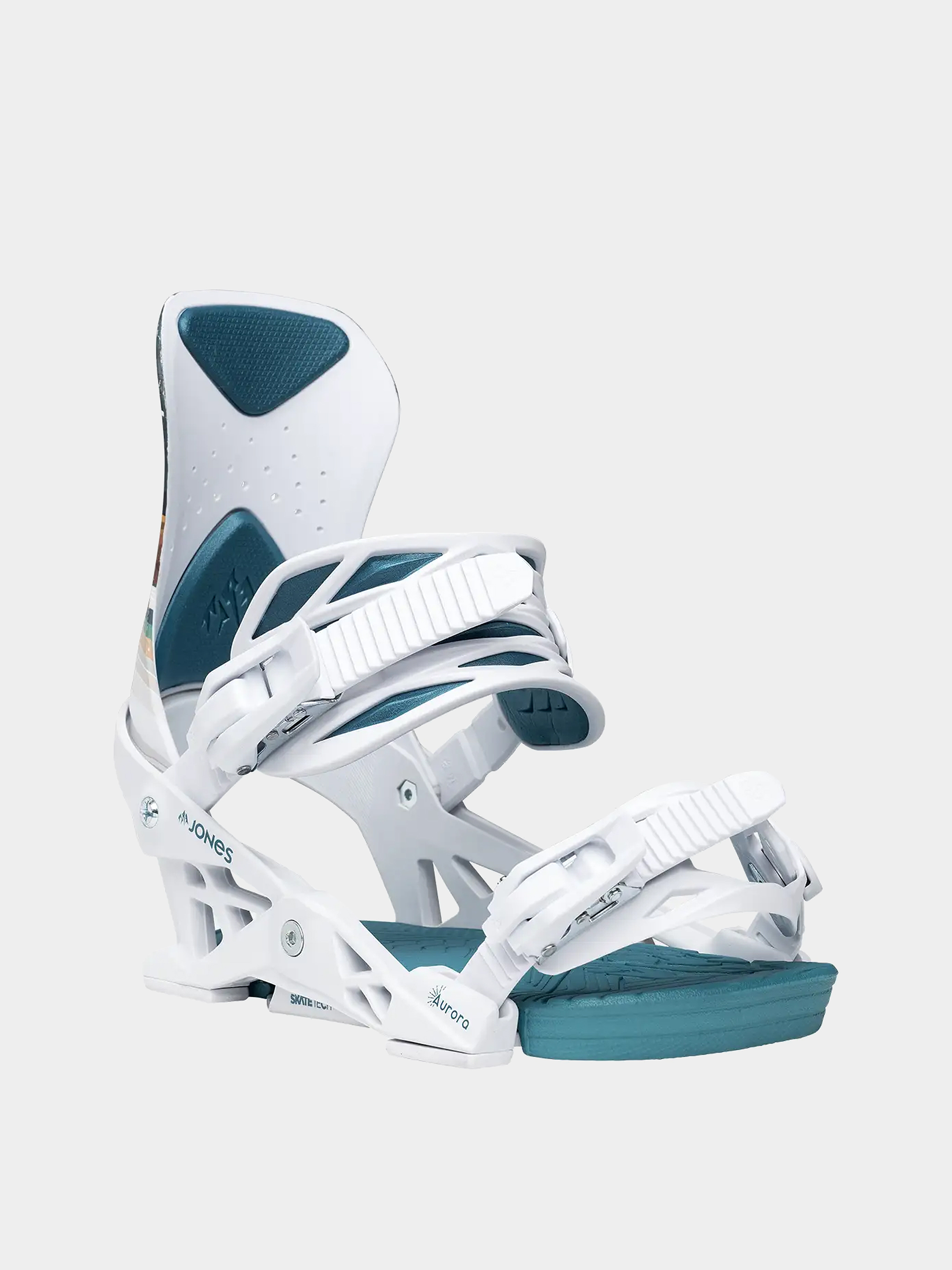 Damskie Wiązania snowboardowe Jones Snowboards Aurora Art (annie brace white)