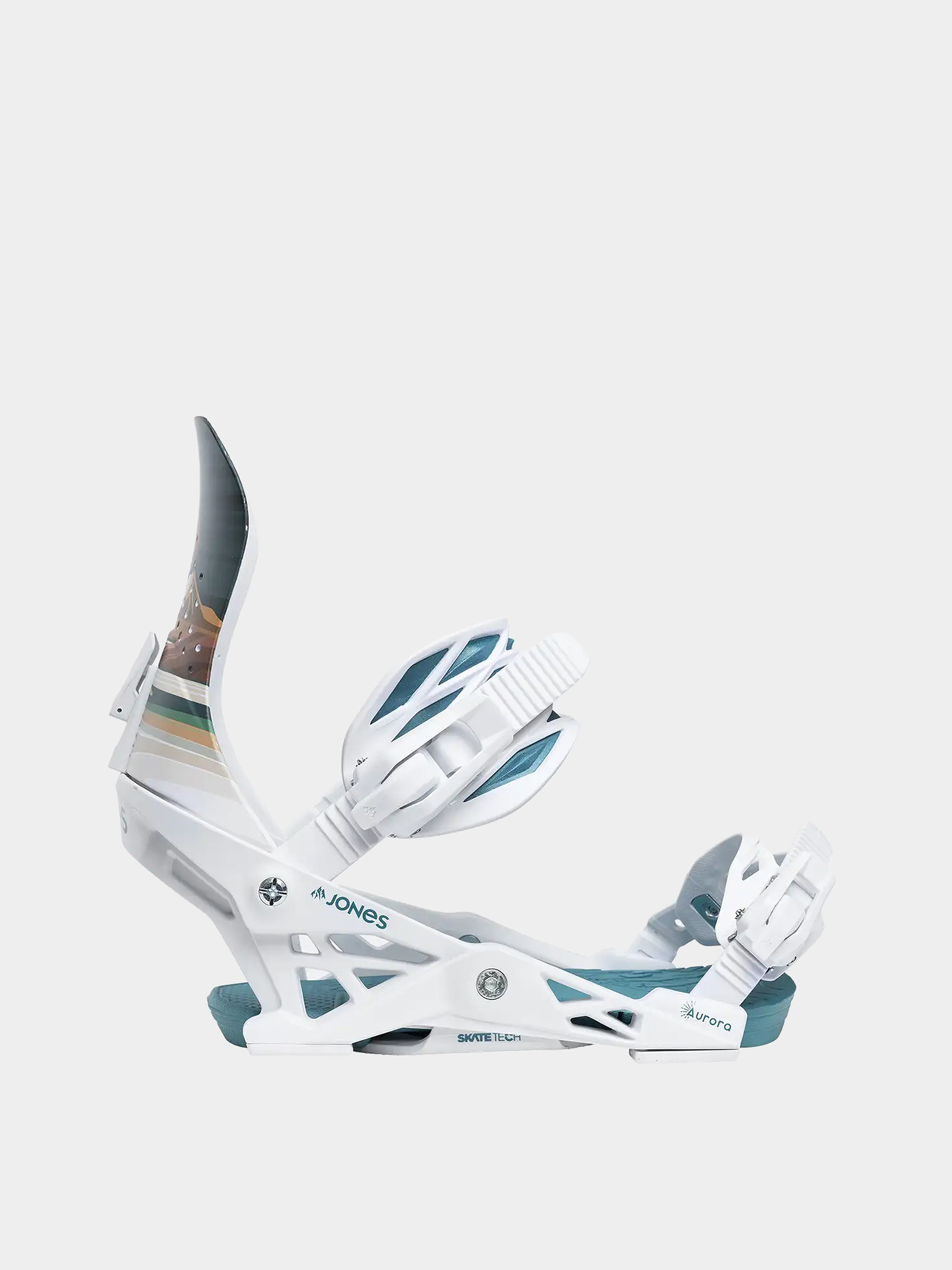 Damskie Wiązania snowboardowe Jones Snowboards Aurora Art (annie brace white)