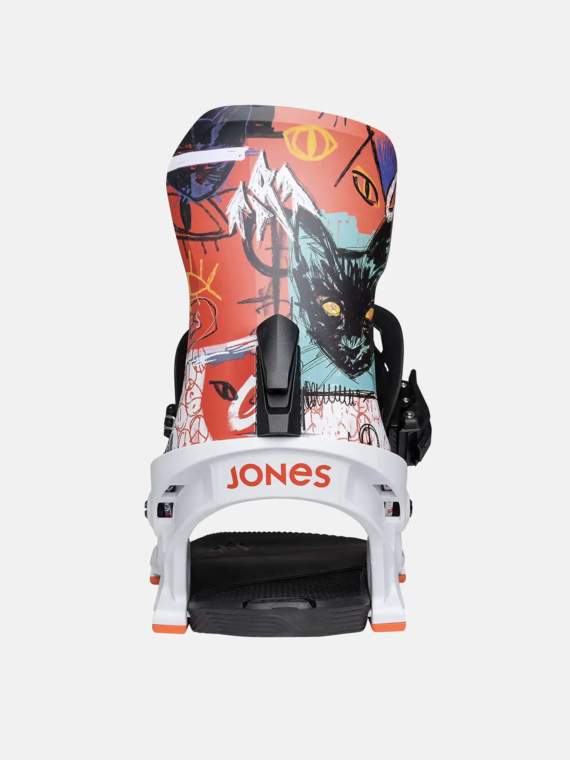 Męskie Wiązania snowboardowe Jones Snowboards Meteorite (rallycat white)