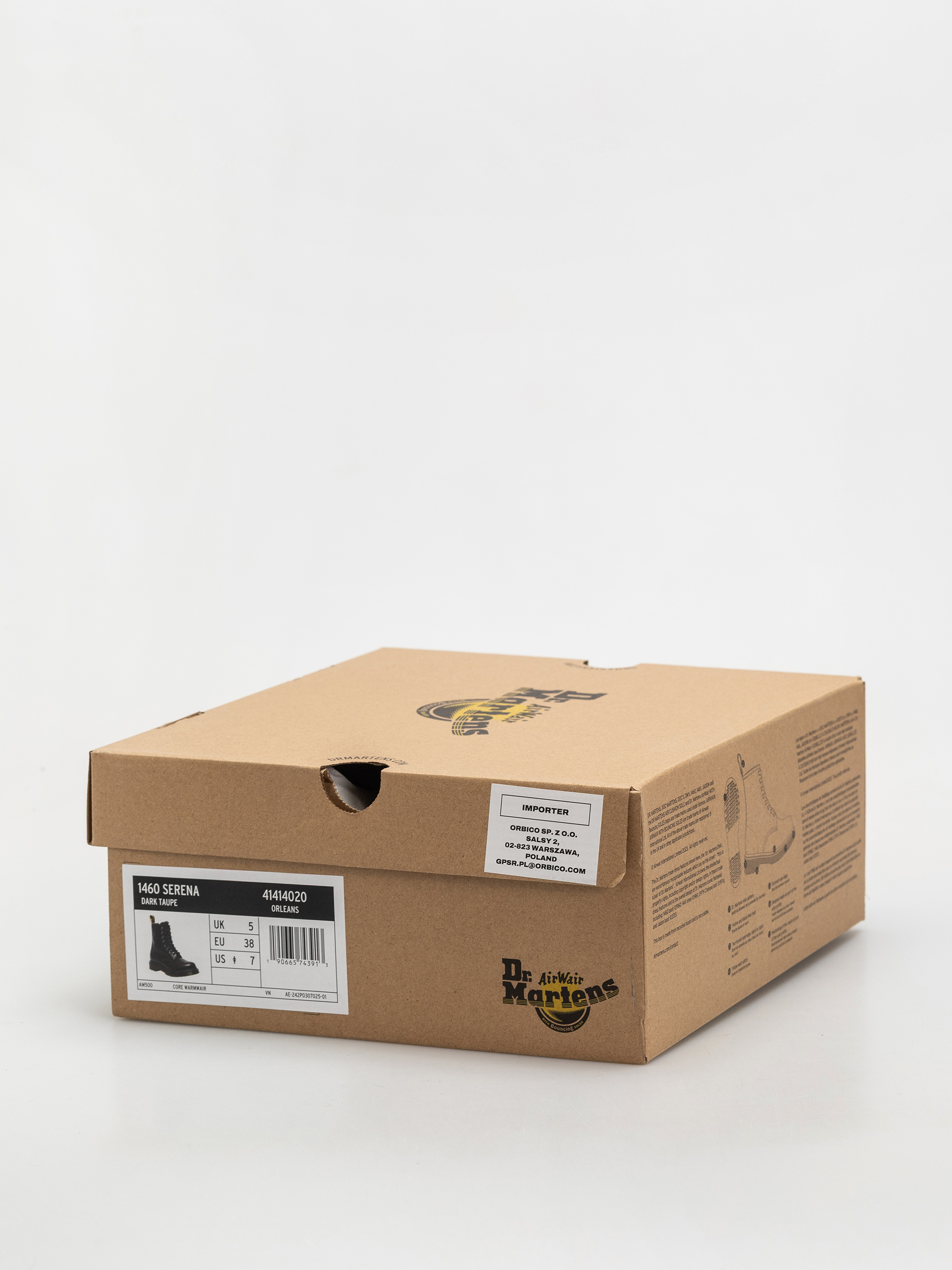 Buty Dr. Martens 1460 Serena Wmn (dark taupe taupe orleans)