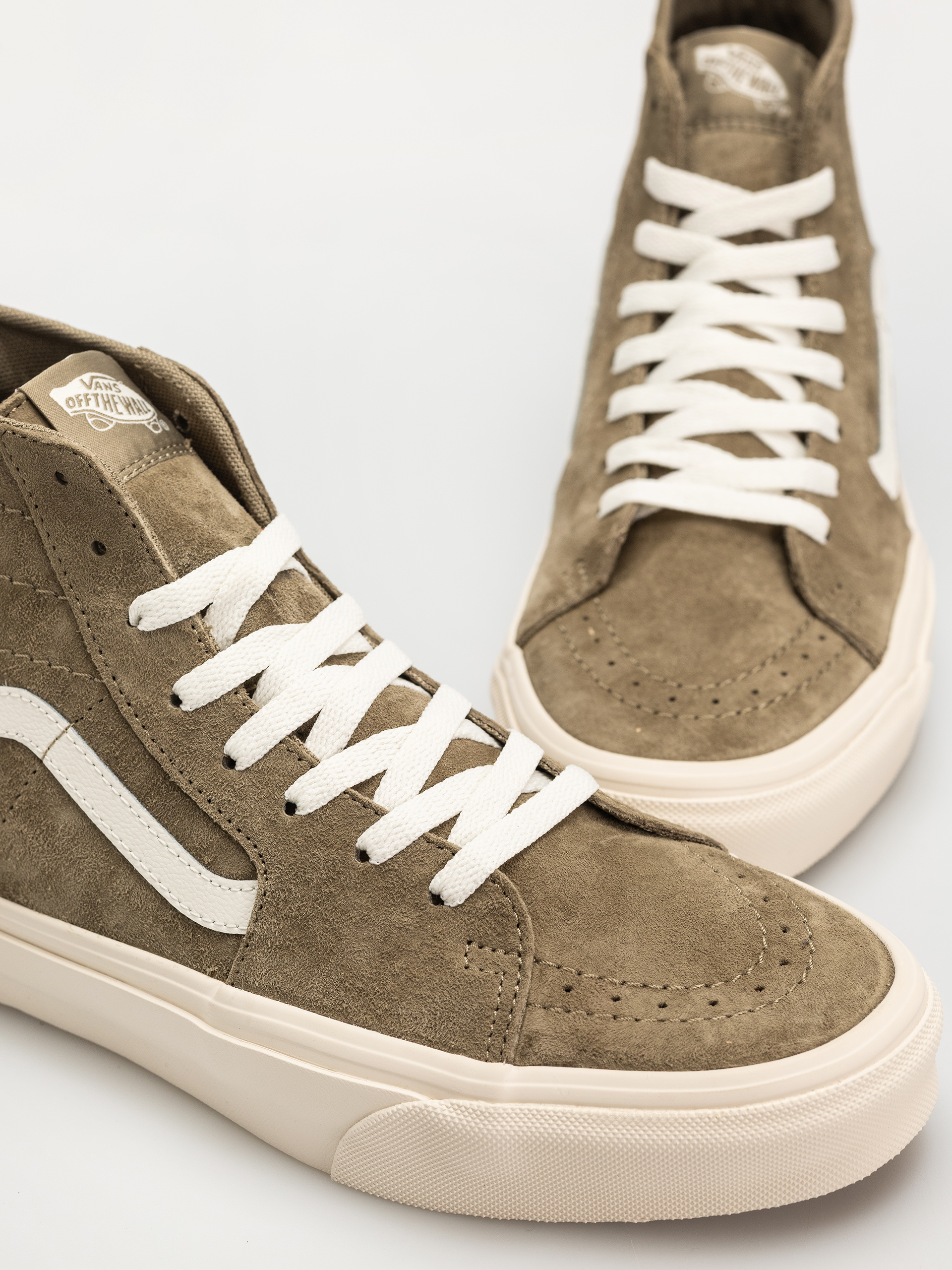 Buty Vans Sk8 Hi Tapered (pig suede bay leaf)