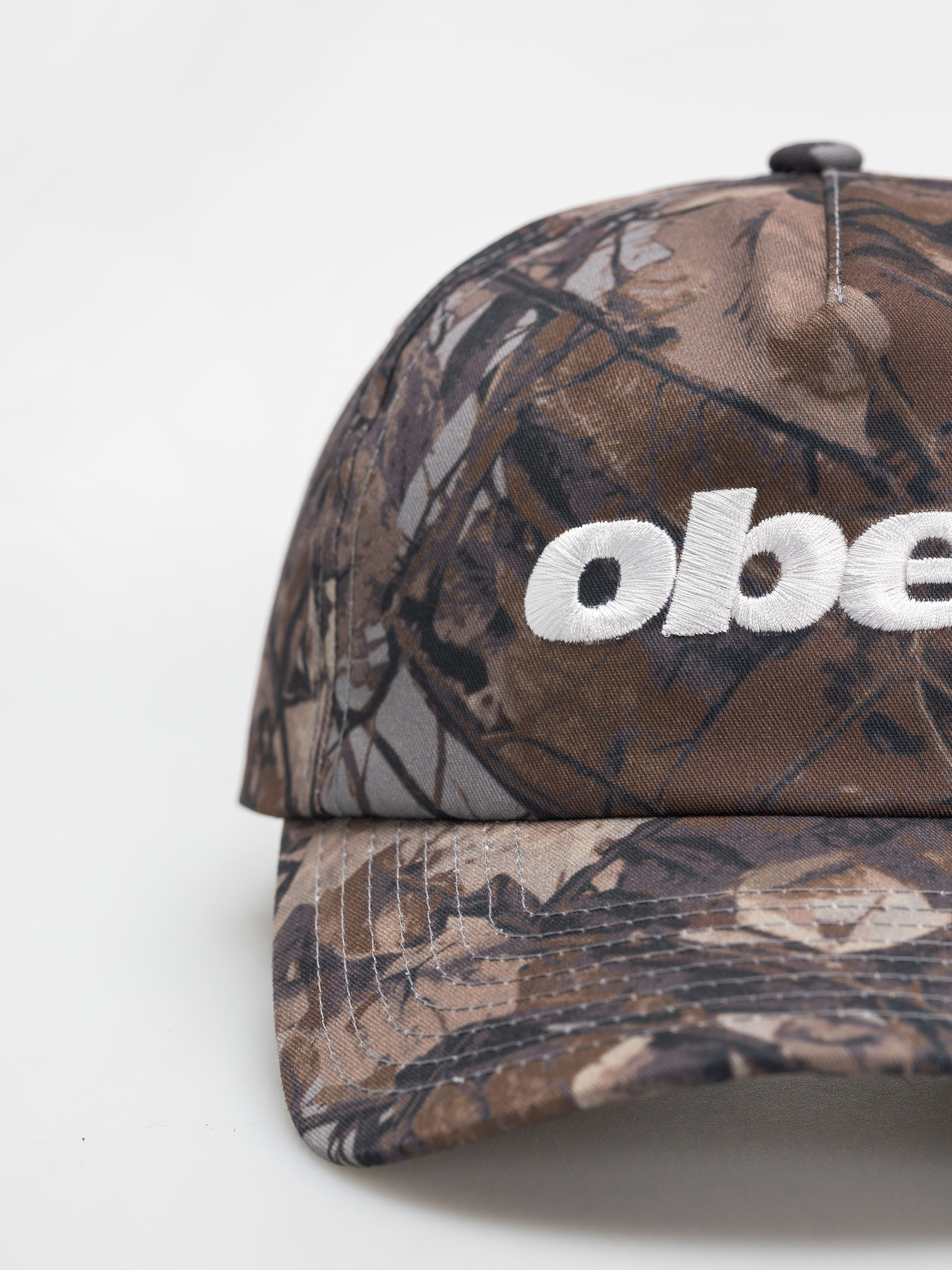 Czapka z daszkiem OBEY Obey Delta 5 Panel Strapback (fence camo multi)