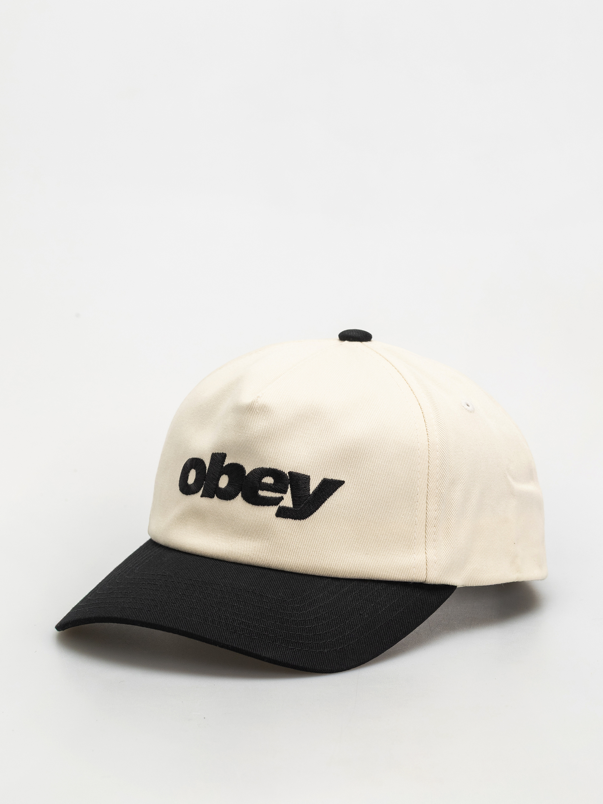 Czapka z daszkiem OBEY Obey Delta 5 Panel Strapback (unbleached multi)