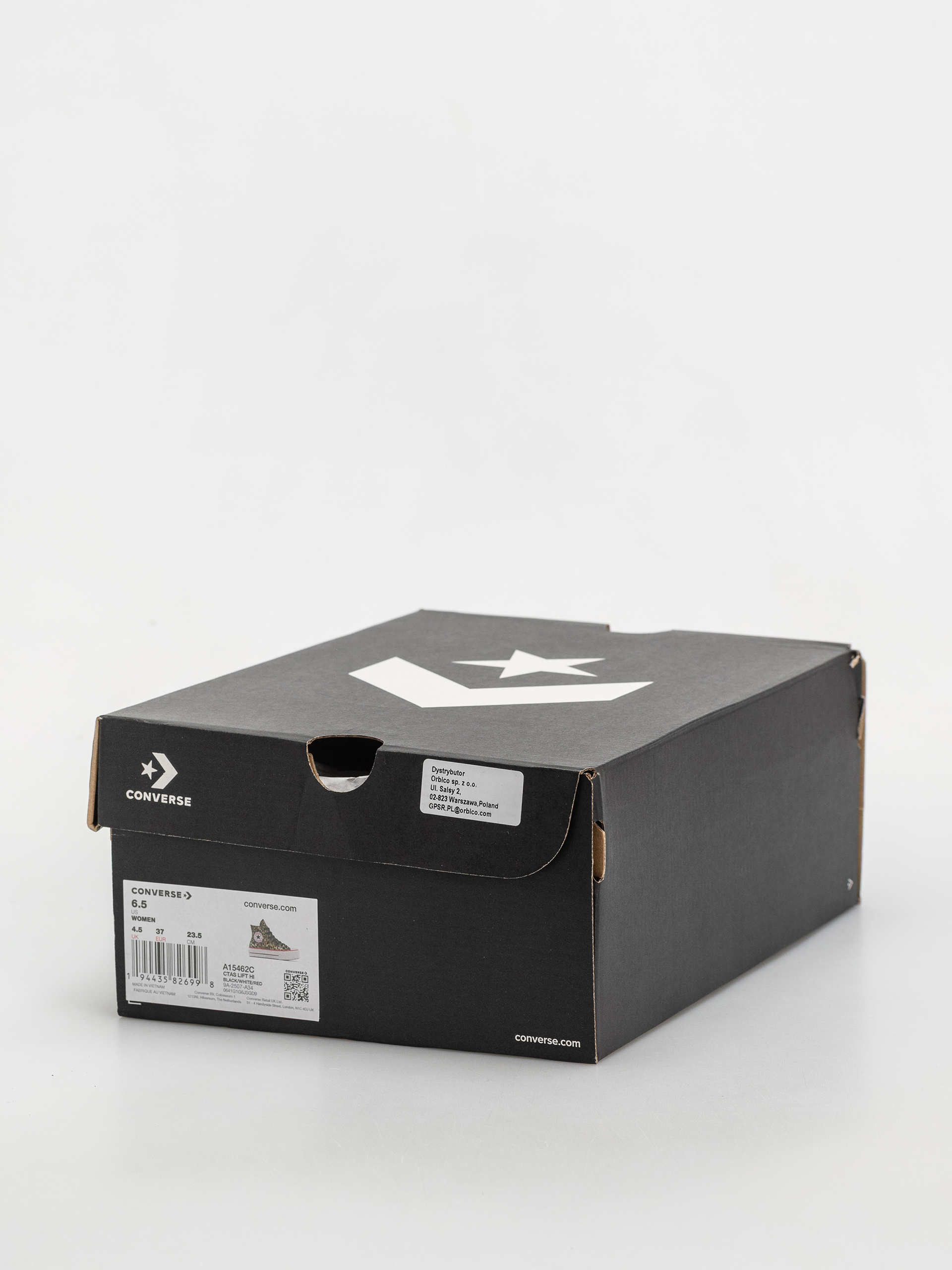 Trampki Converse Chuck Taylor All Star Lift Hi Wmn (black/white/red)