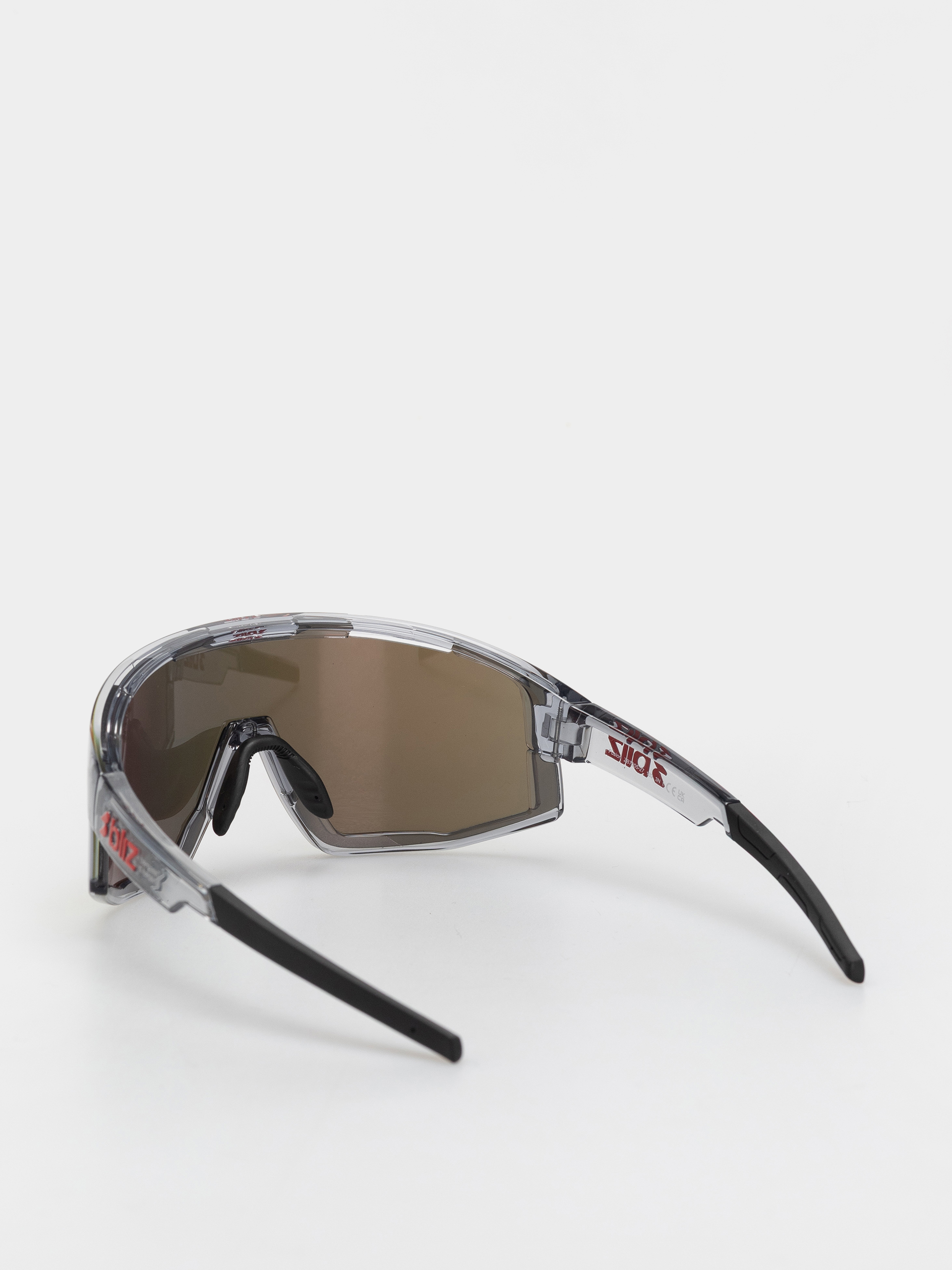 Okulary przeciwsłoneczne Bliz Fusion (transparent dark grey/brow w red multi)
