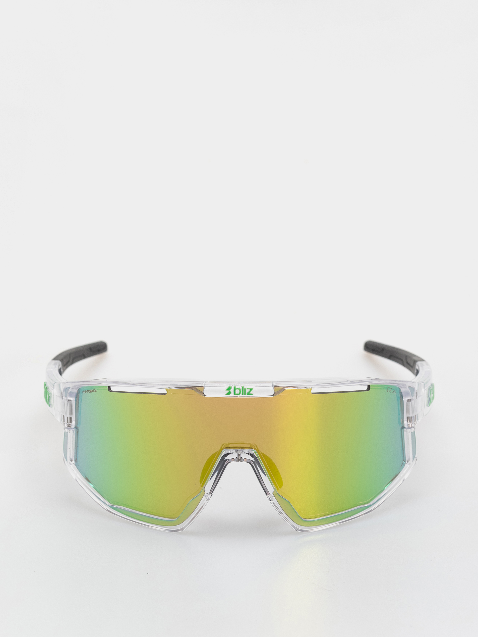 Okulary przeciwsłoneczne Bliz Fusion (transparent white/brown w green multi)