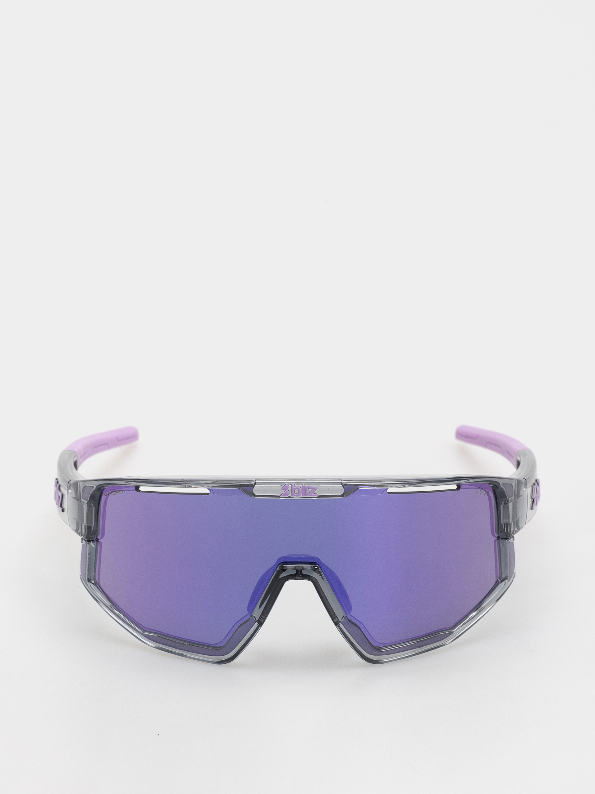 Okulary przeciwsłoneczne Bliz Fusion Small (crystal black/grey w purple multi)