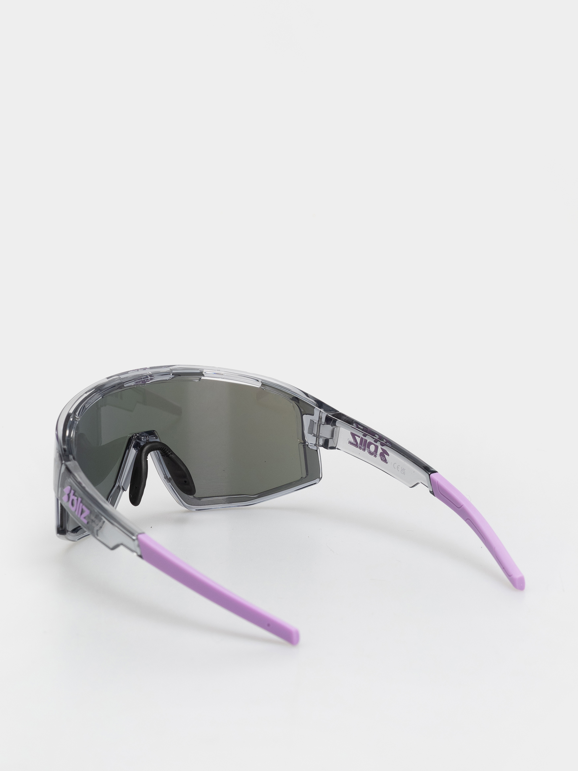 Okulary przeciwsłoneczne Bliz Fusion Small (crystal black/grey w purple multi)