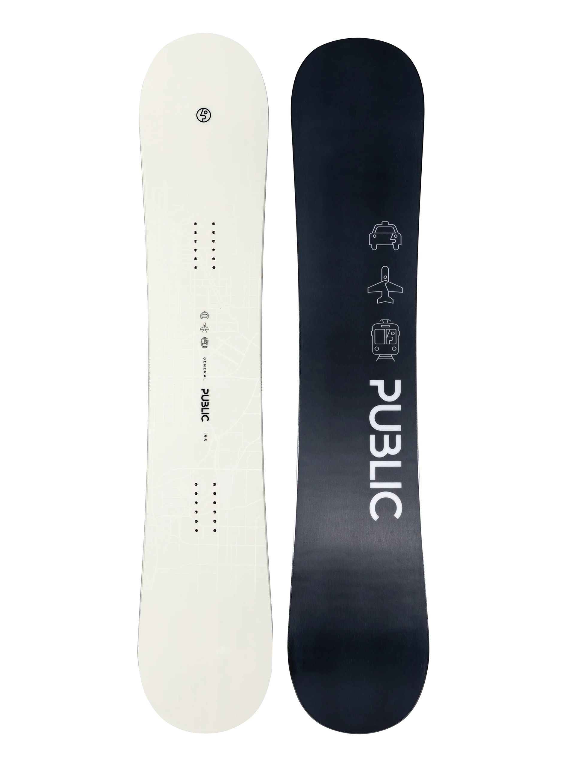 Męska Deska snowboardowa Public General (colour 2/black)