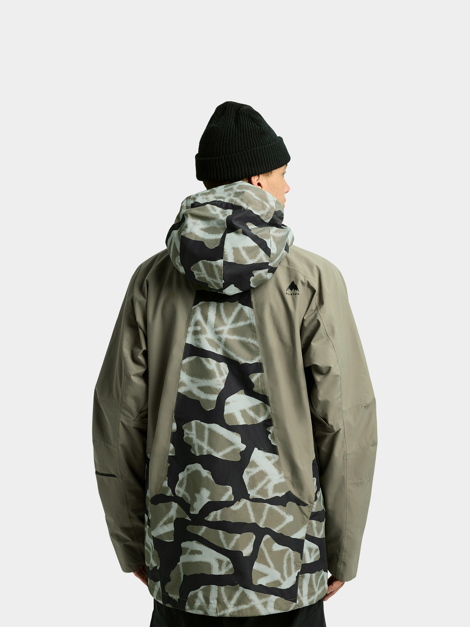 Męska Kurtka snowboardowa Burton Reserve 2L (graffiti camo/forest moss)