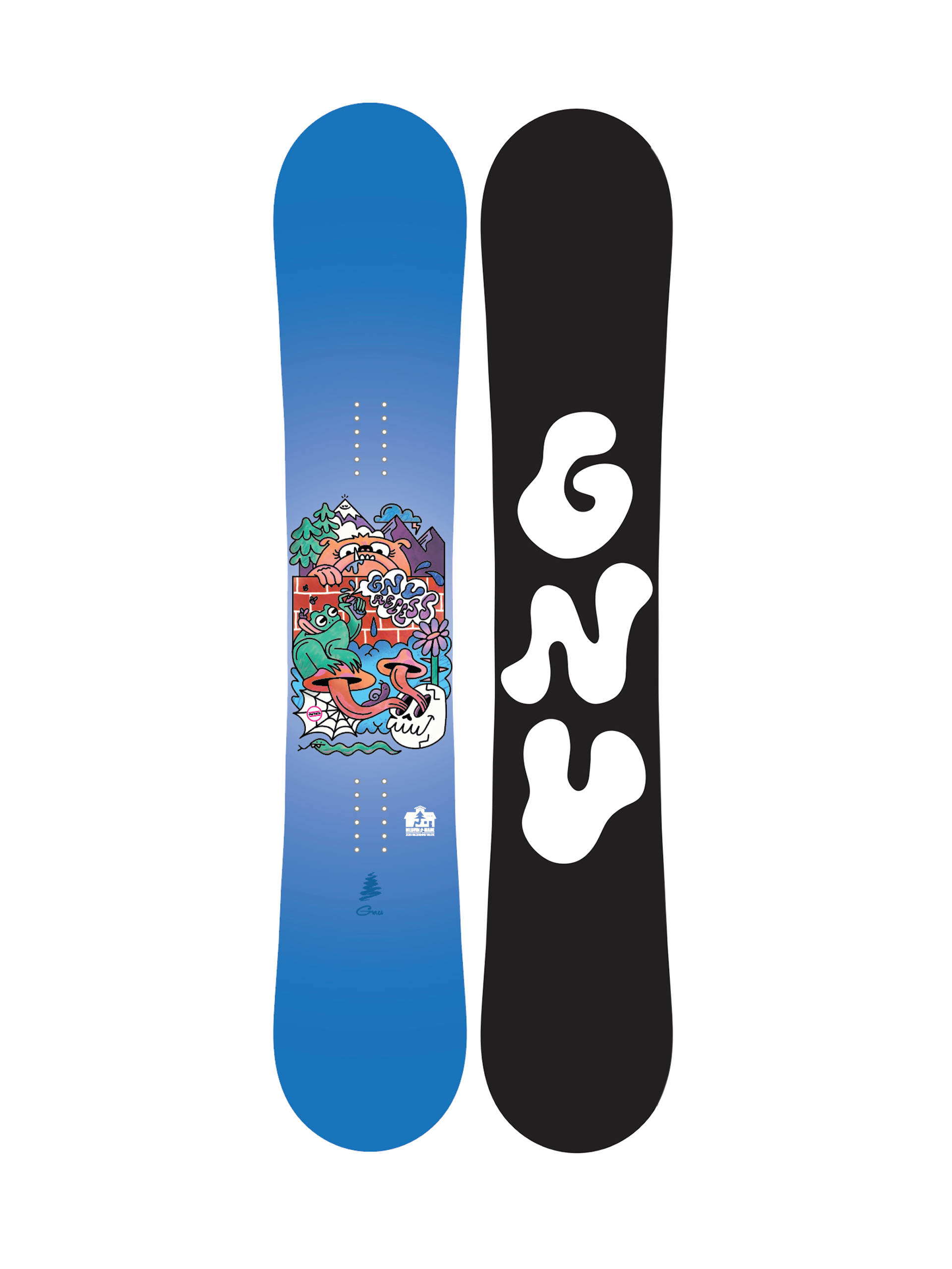 Deska snowboardowa Gnu Recess Package Mini JR
