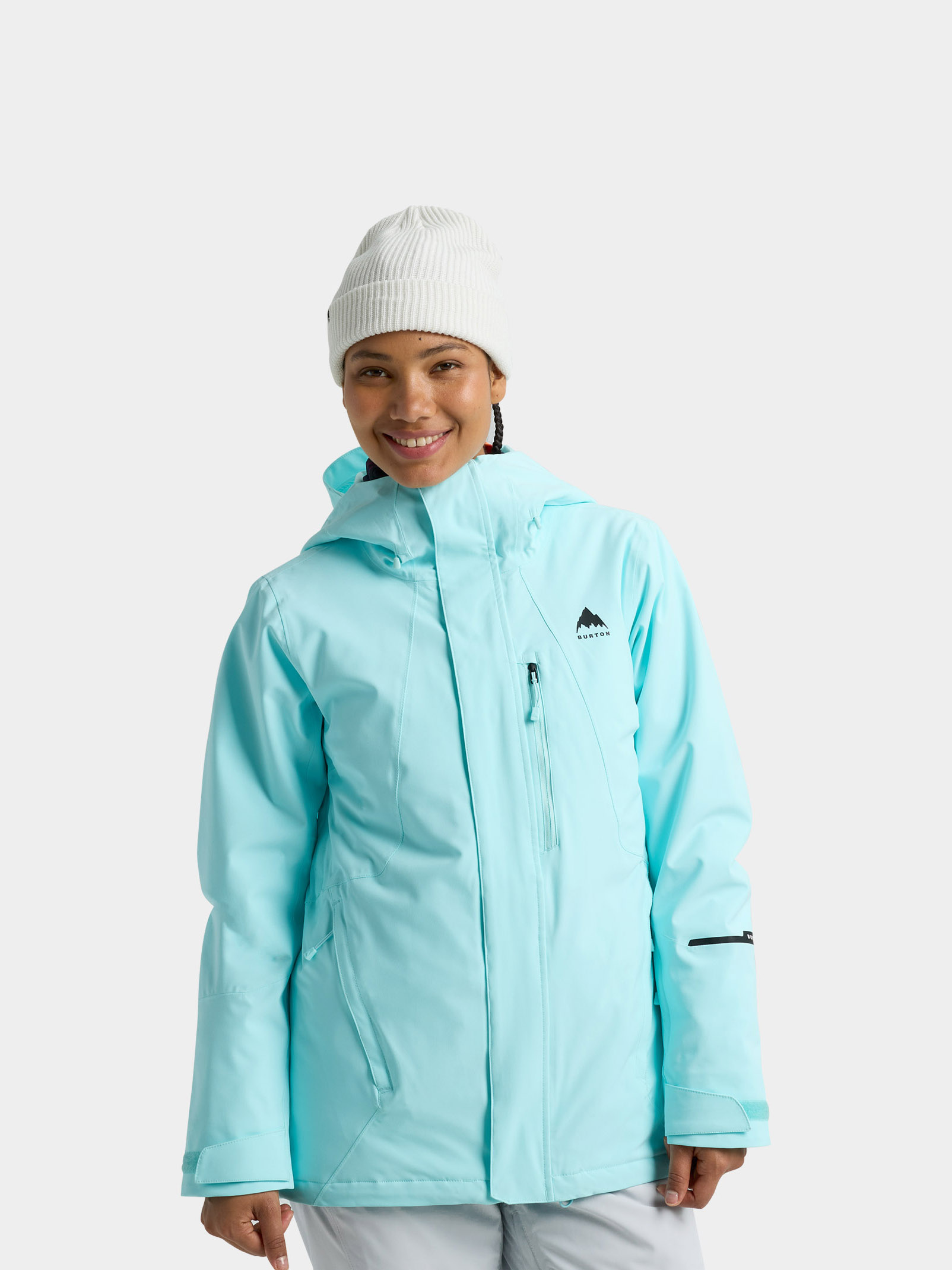 Damska Kurtka snowboardowa Burton Reserve 2L Ins Stretch (light teal)