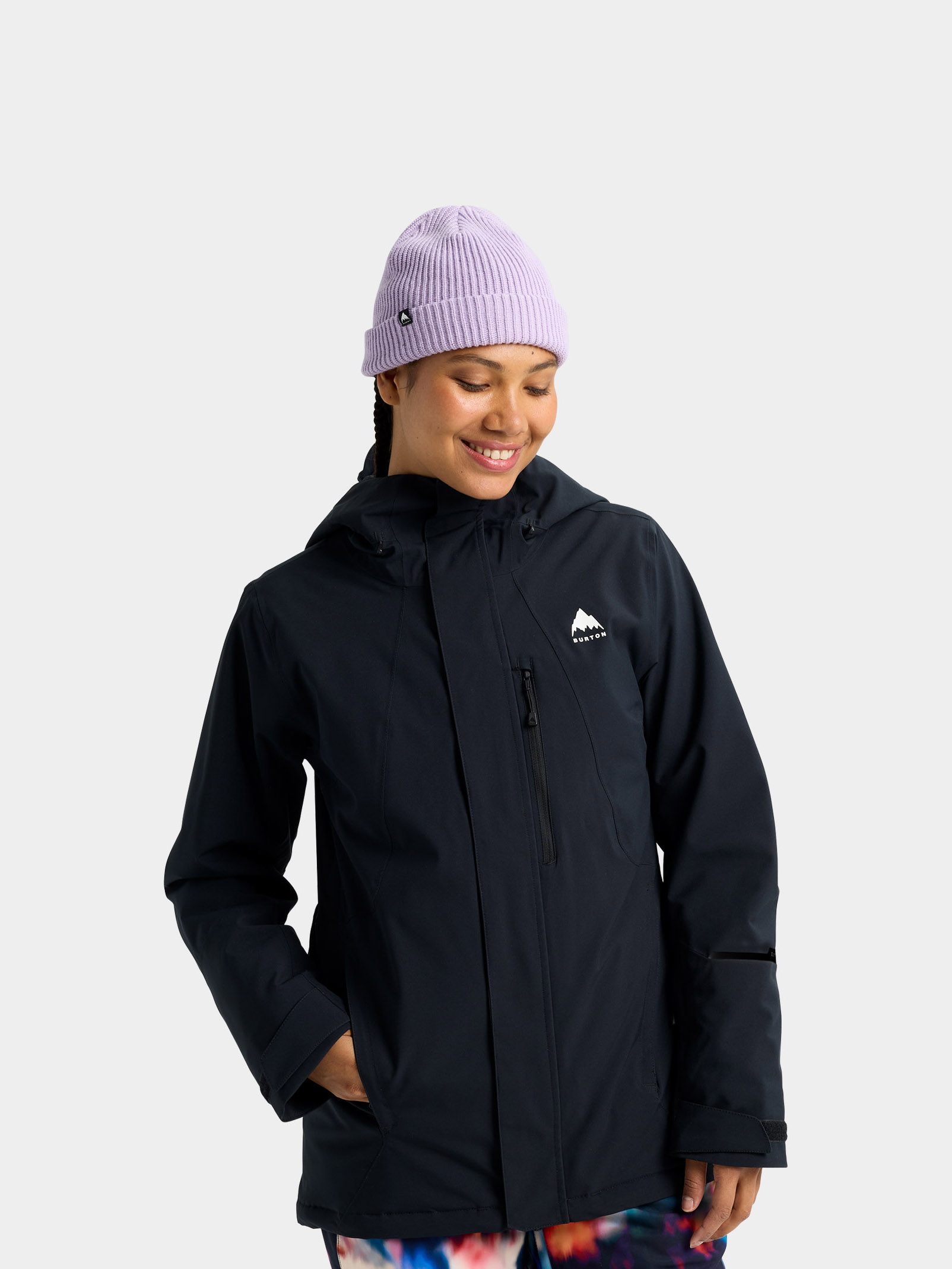 Kurtka snowboardowa Burton Reserve 2L Ins Stretch Wmn (true black)