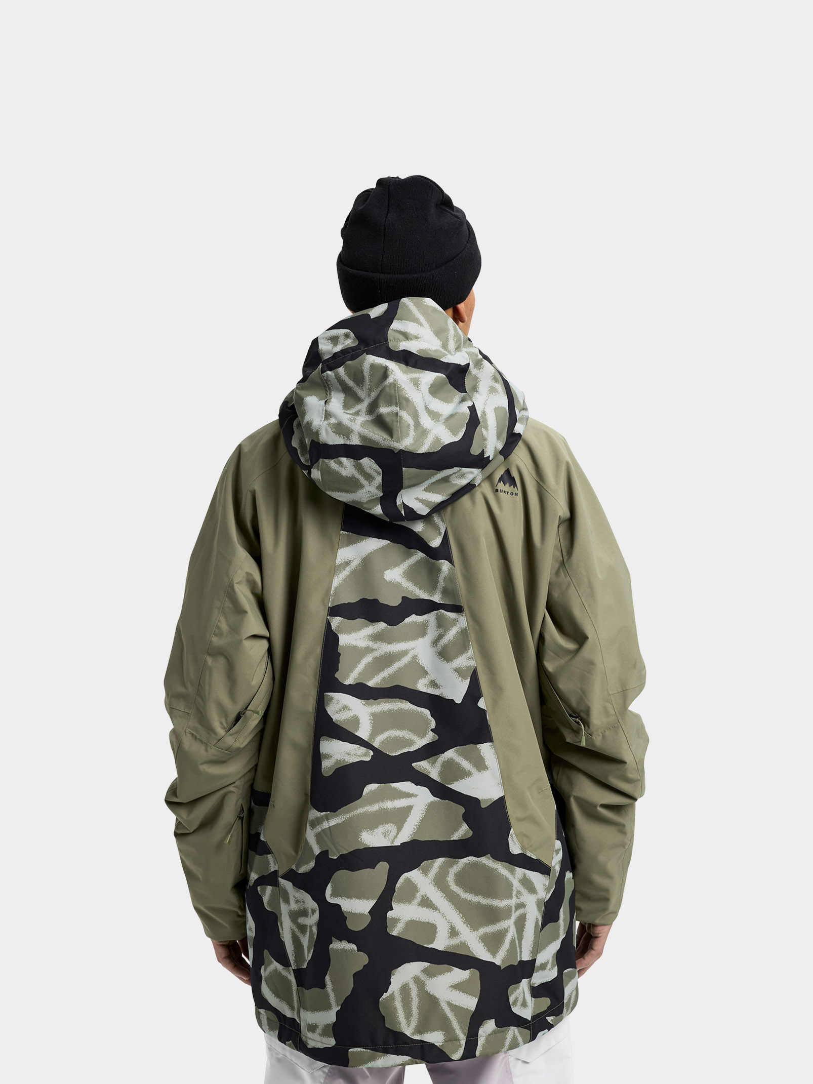 Męska Kurtka snowboardowa Burton Reserve 2L Insulated (graffiti camo/forest moss)