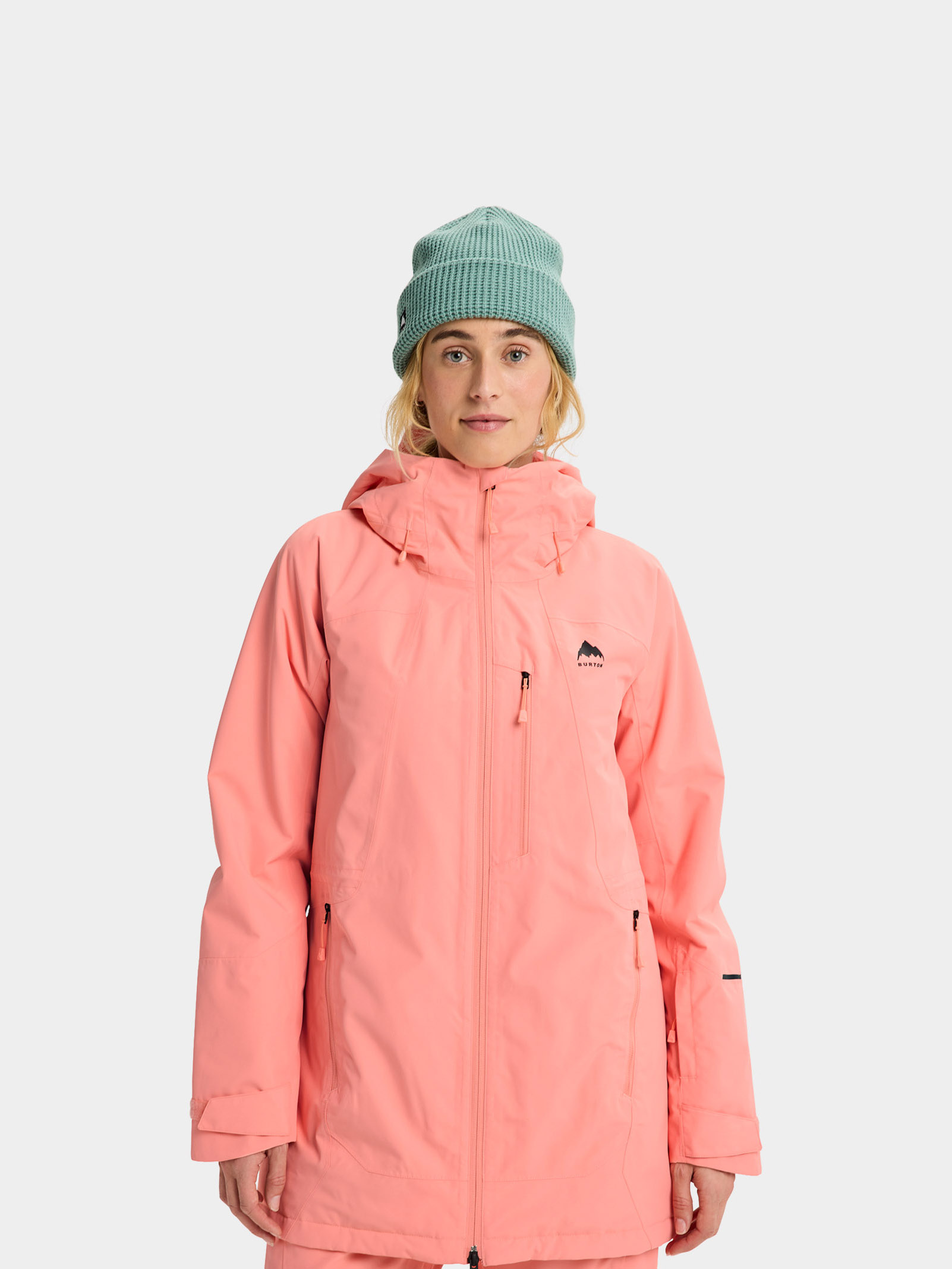 Kurtka snowboardowa Burton Reserve 2L Insulated Wmn (sunrise coral)