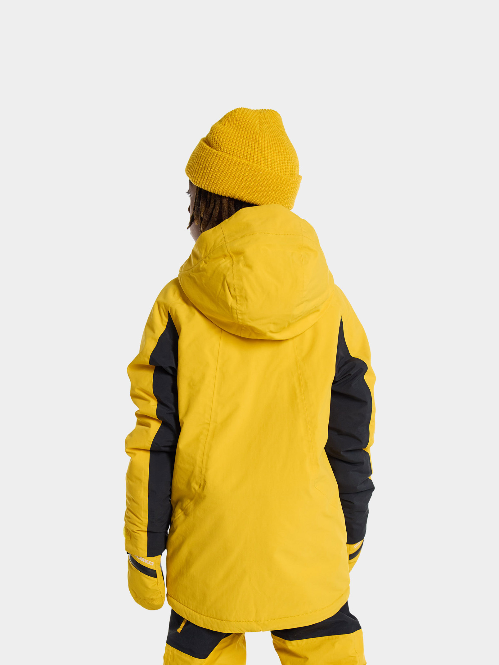 Kurtka snowboardowa Burton Hillslope JR (goldenrod/true black)