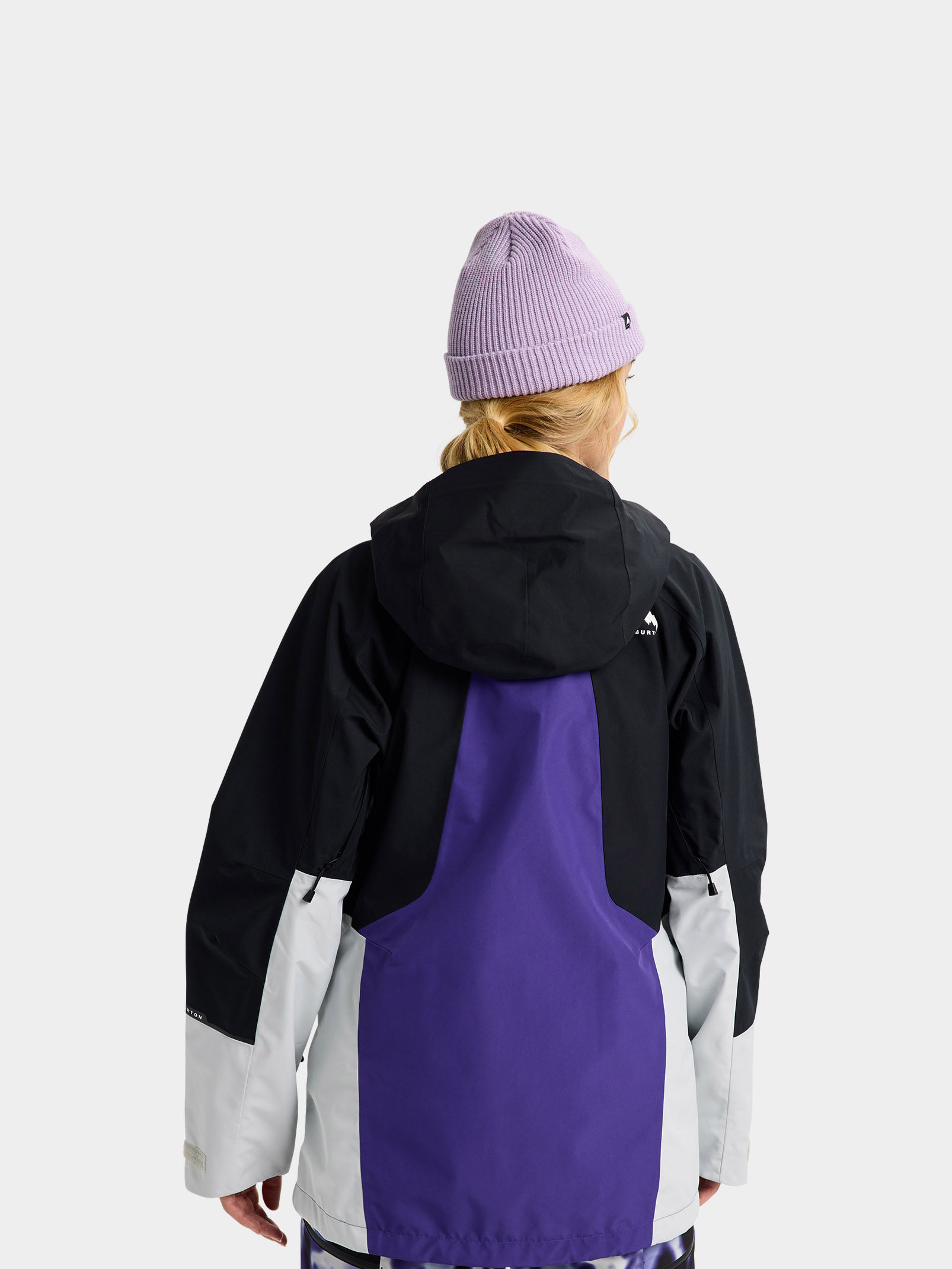 Damska Kurtka snowboardowa Burton Reserve Gore Tex 2L (prism violet/true black/gray cloud)