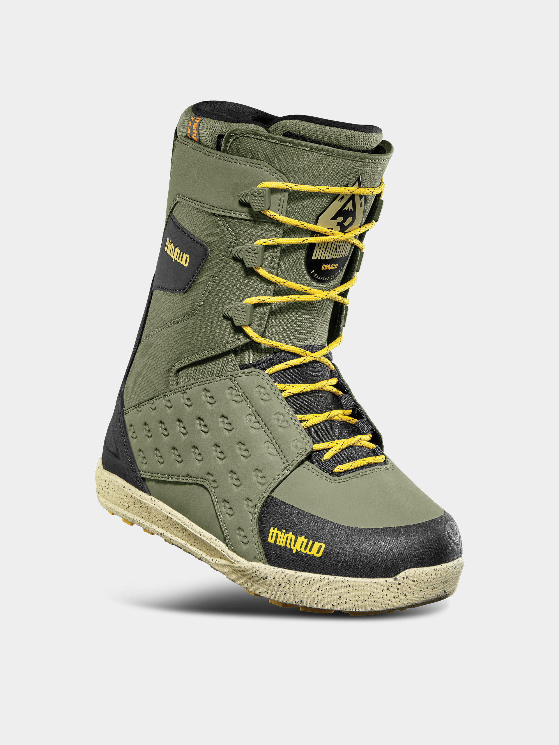 Męskie Buty snowboardowe ThirtyTwo Lashed Bradshaw (olive/black)