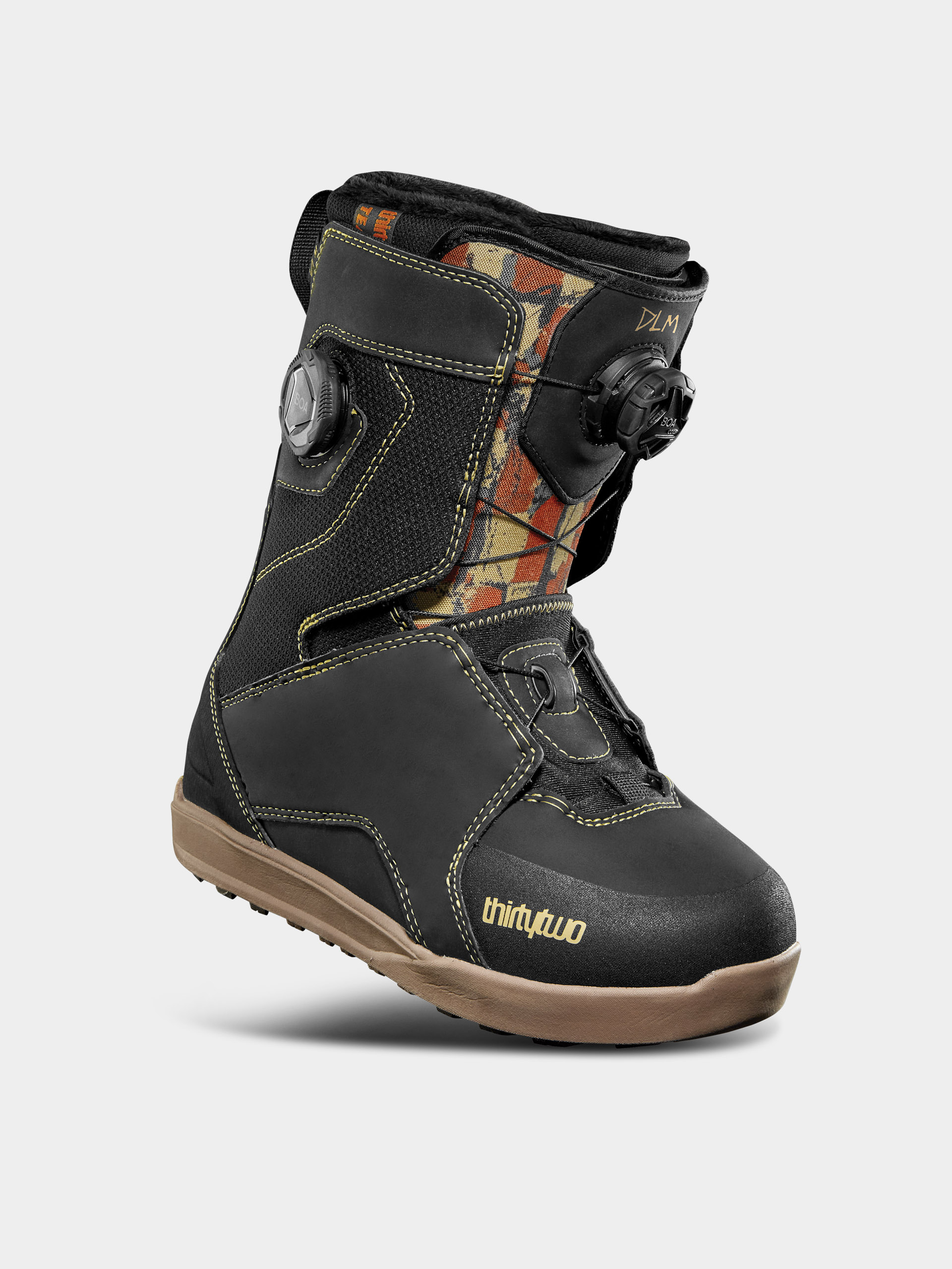 Damskie Buty snowboardowe ThirtyTwo Lashed Double Boa Melancon (black/gum)