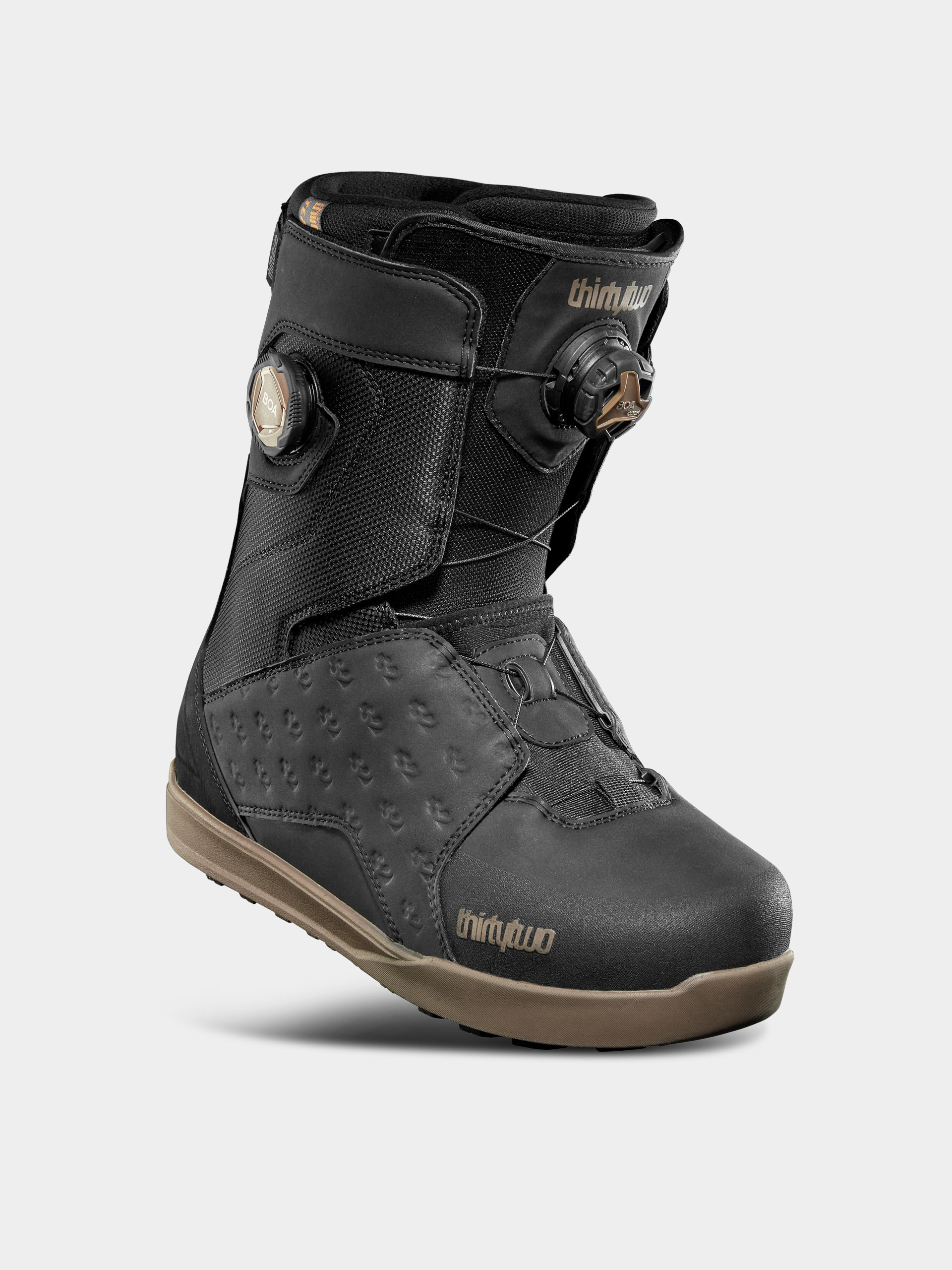 Buty snowboardowe ThirtyTwo Stw Double Boa - czarny (black/black)