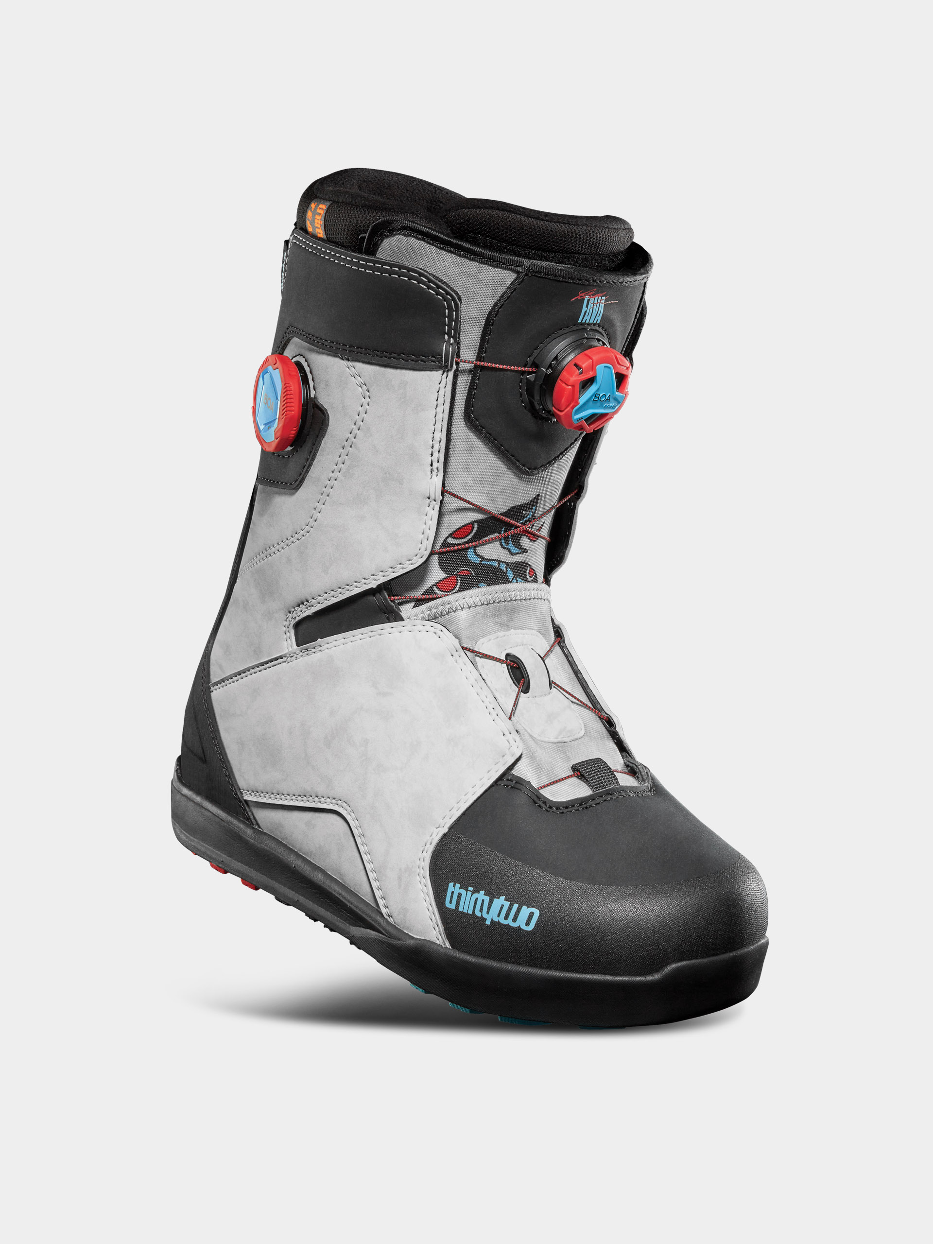 Buty snowboardowe ThirtyTwo Lashed Double Boa Fava (black/blue)