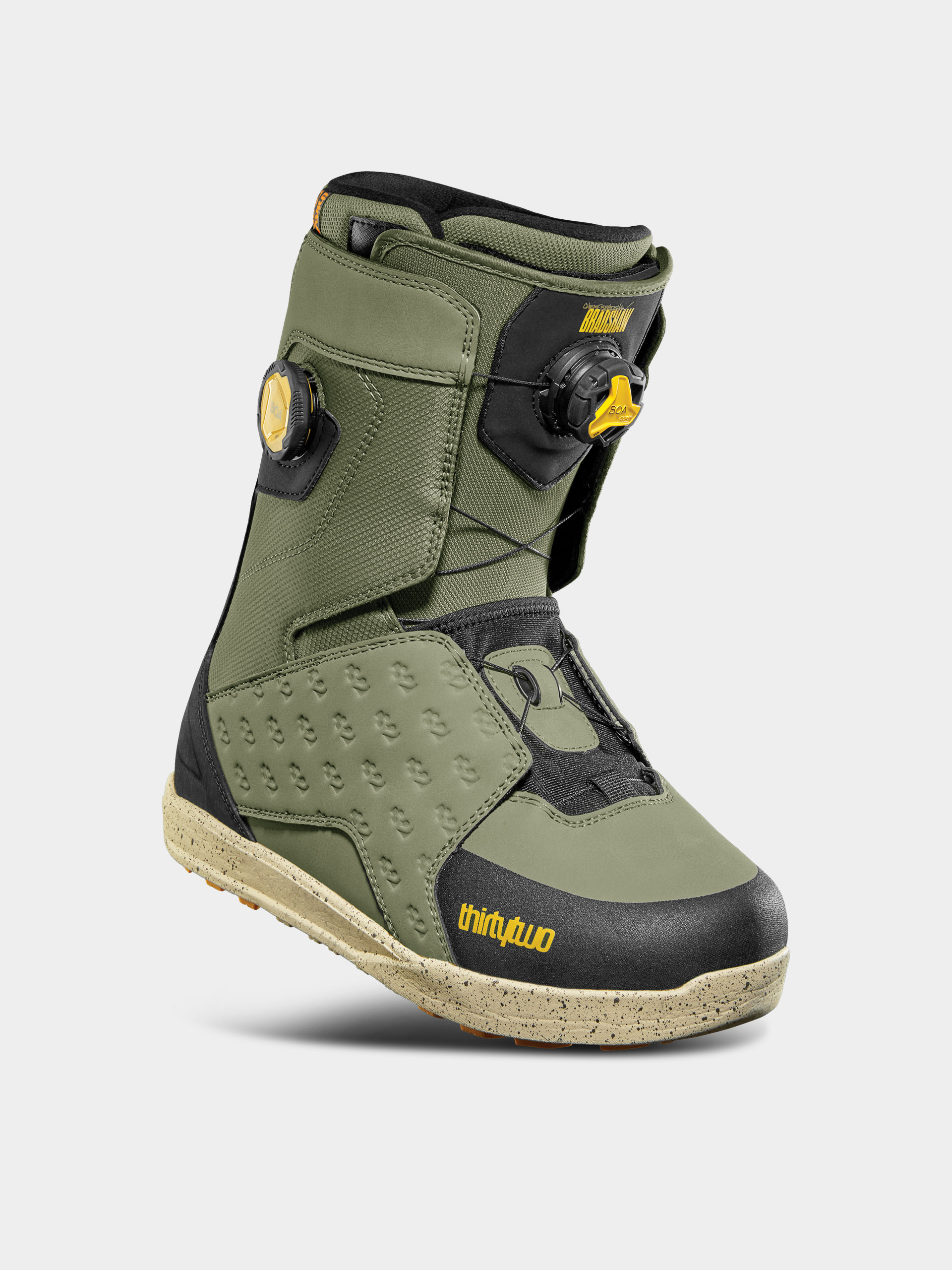 Męskie Buty snowboardowe ThirtyTwo Lashed Double Boa Bradshaw (olive/black)
