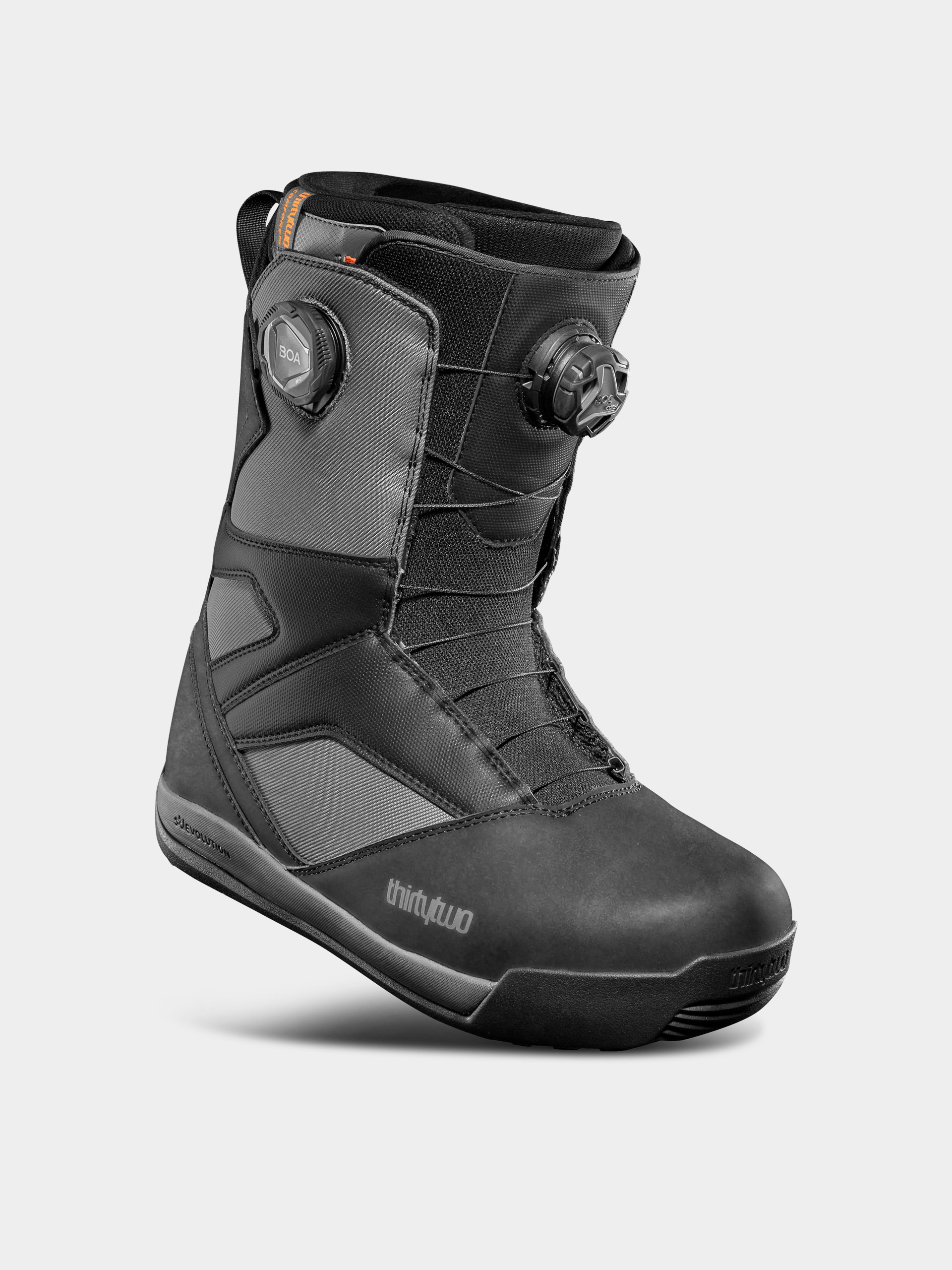 Buty snowboardowe ThirtyTwo Stw Double Boa (black/dark grey)