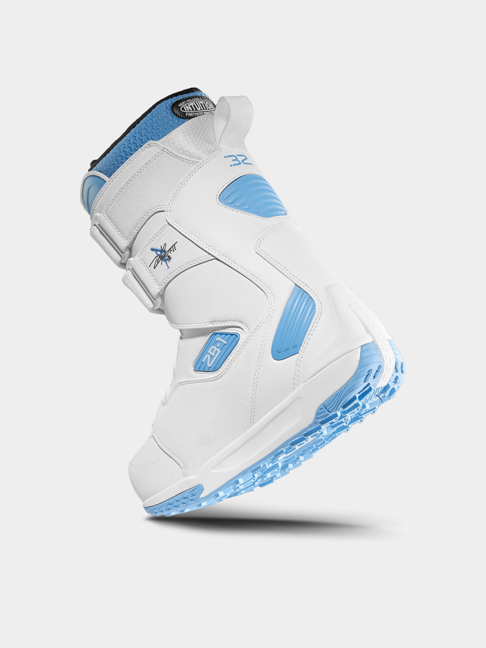 Męskie Buty snowboardowe ThirtyTwo Zb 1 Boa (white/blue)