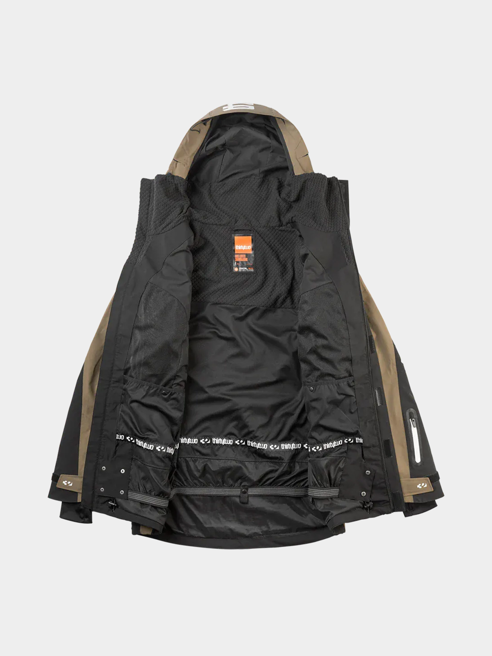 Męska Kurtka snowboardowa ThirtyTwo Deep Creek Parka (tobacco)
