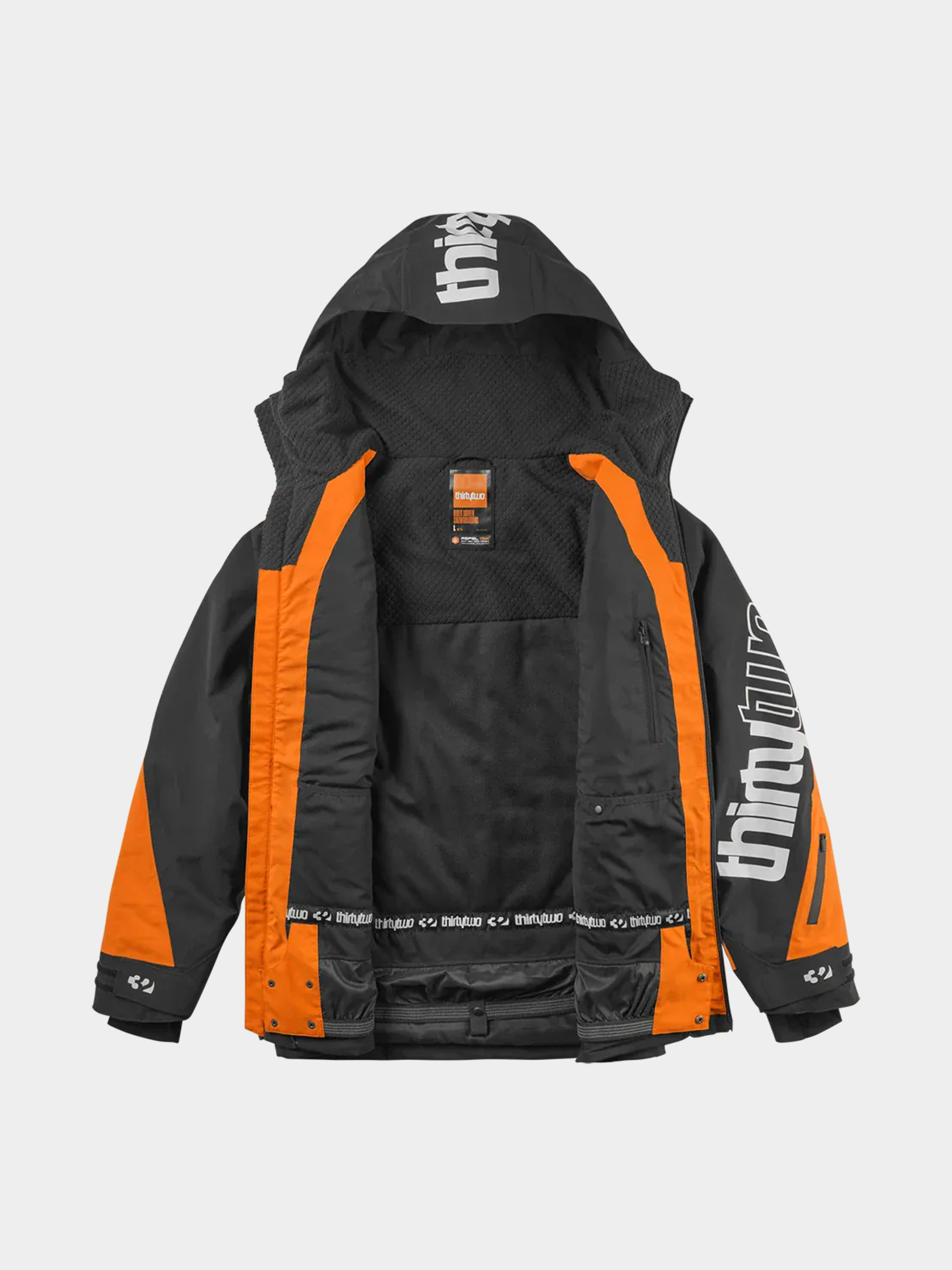 Męska Kurtka snowboardowa ThirtyTwo Lashed Insulated (black/orange)