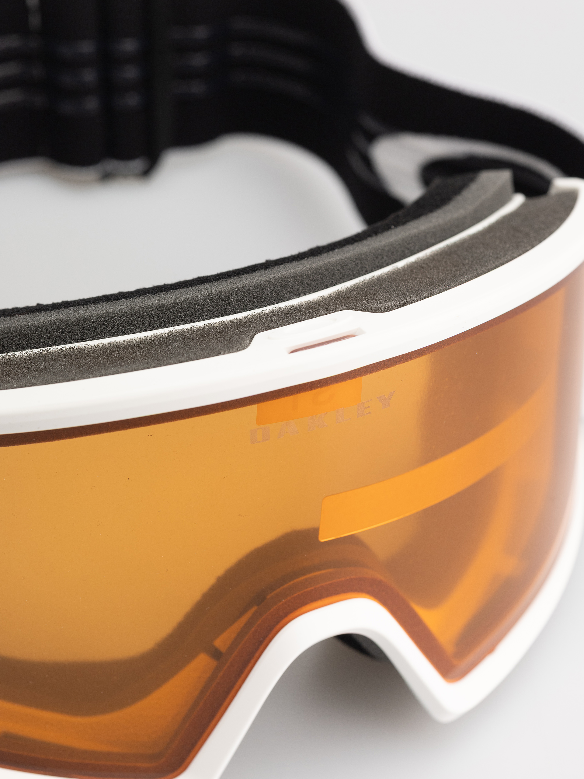 Gogle Oakley Target Line L (matte white/persimmon)