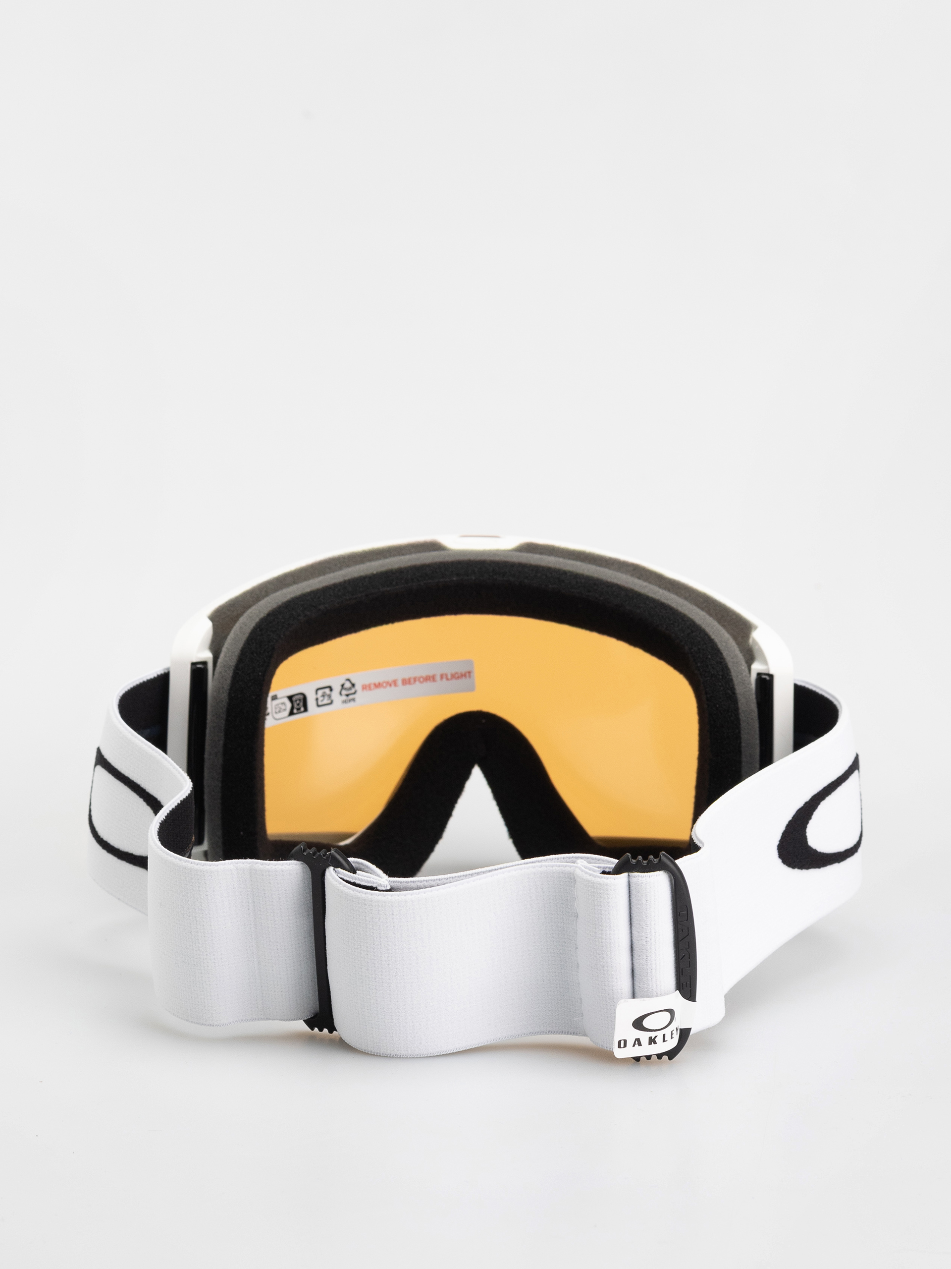 Gogle Oakley Target Line L (matte white/persimmon)