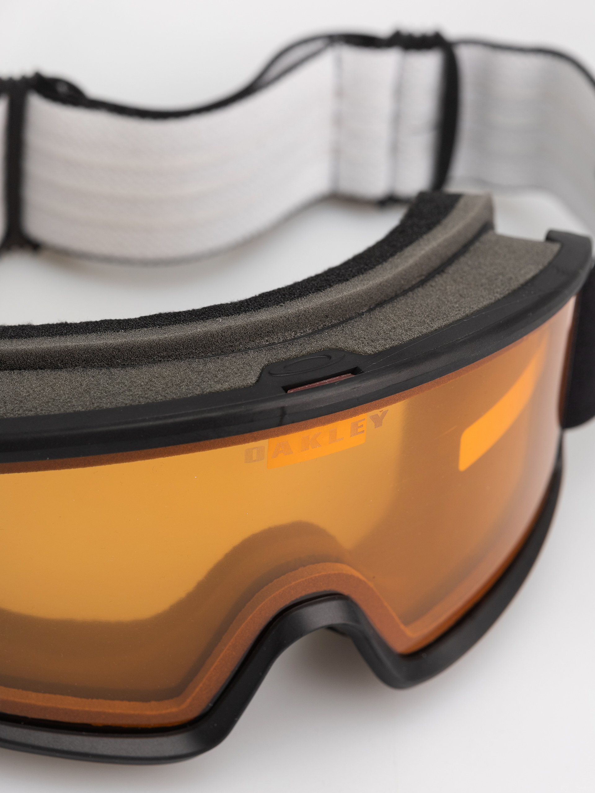 Gogle Oakley Target Line S JR (matte black/persimmon)