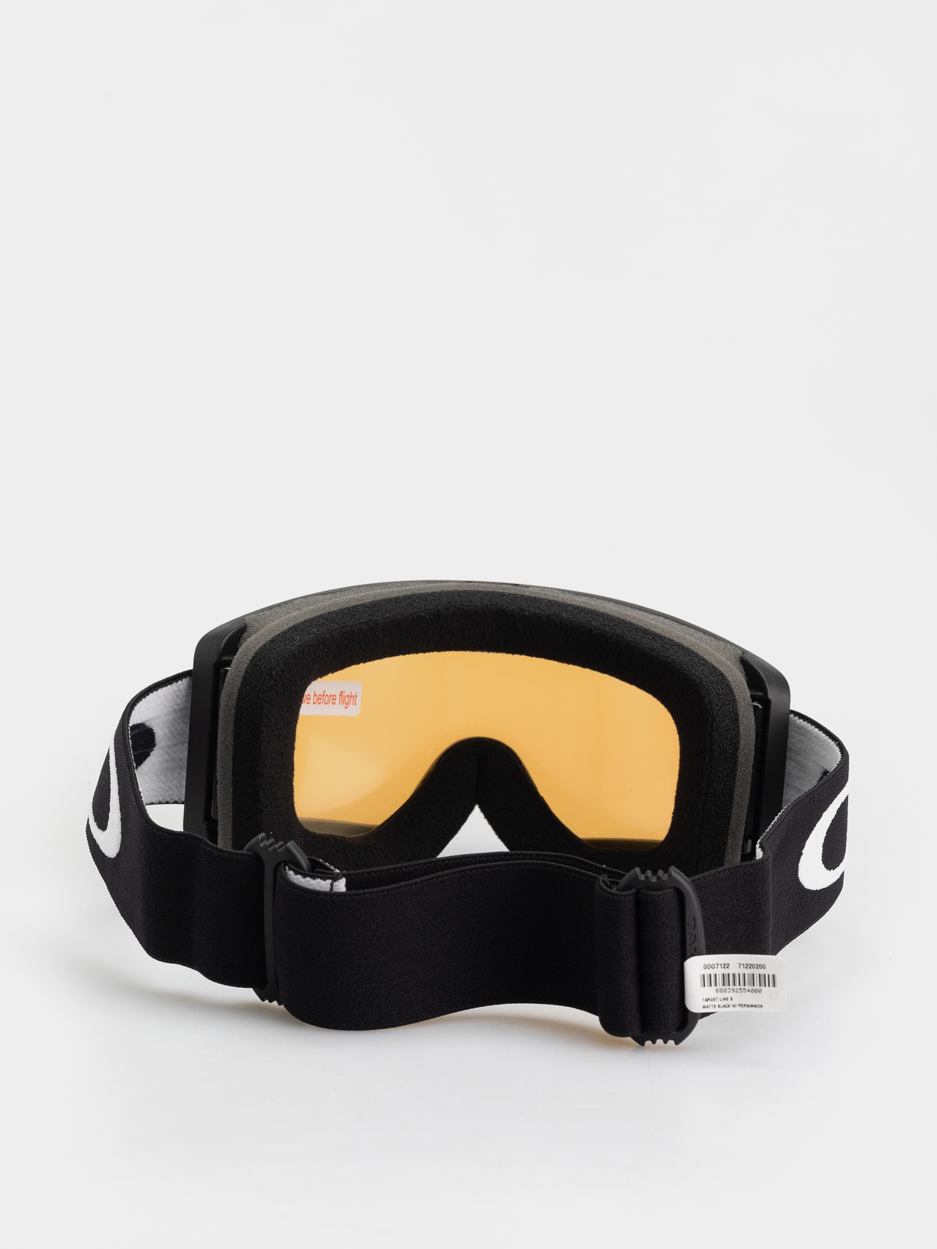 Gogle Oakley Target Line S JR (matte black/persimmon)