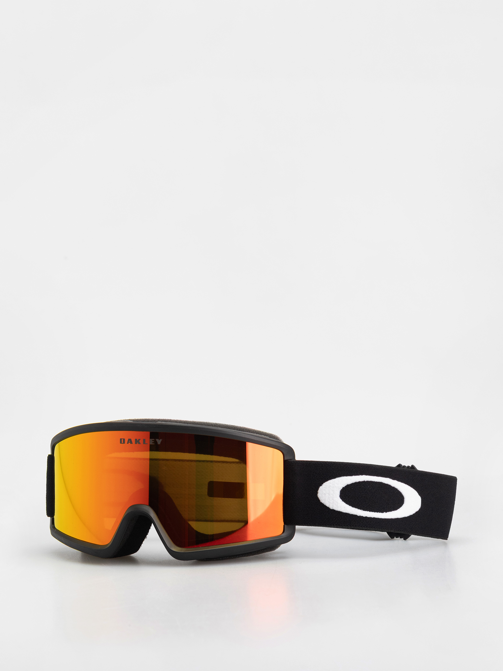 Gogle Oakley Target Line S JR (matte black/fire iridium)