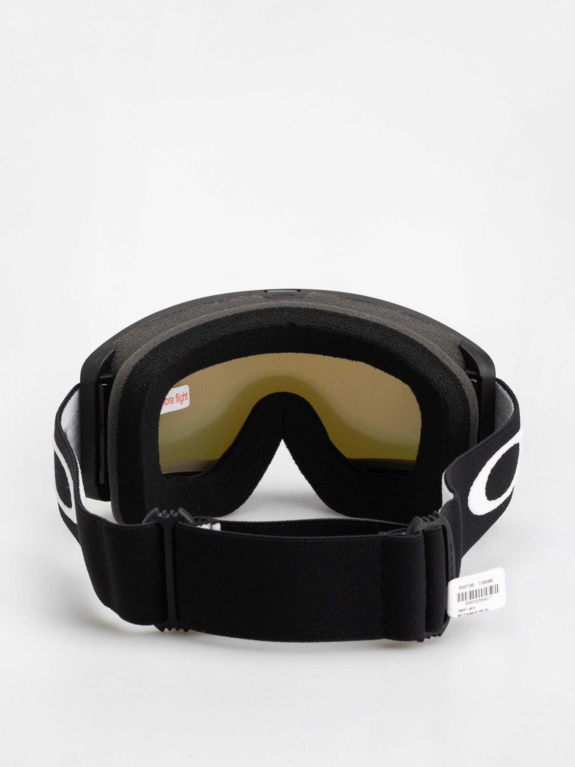 Gogle Oakley Target Line S JR (matte black/fire iridium)