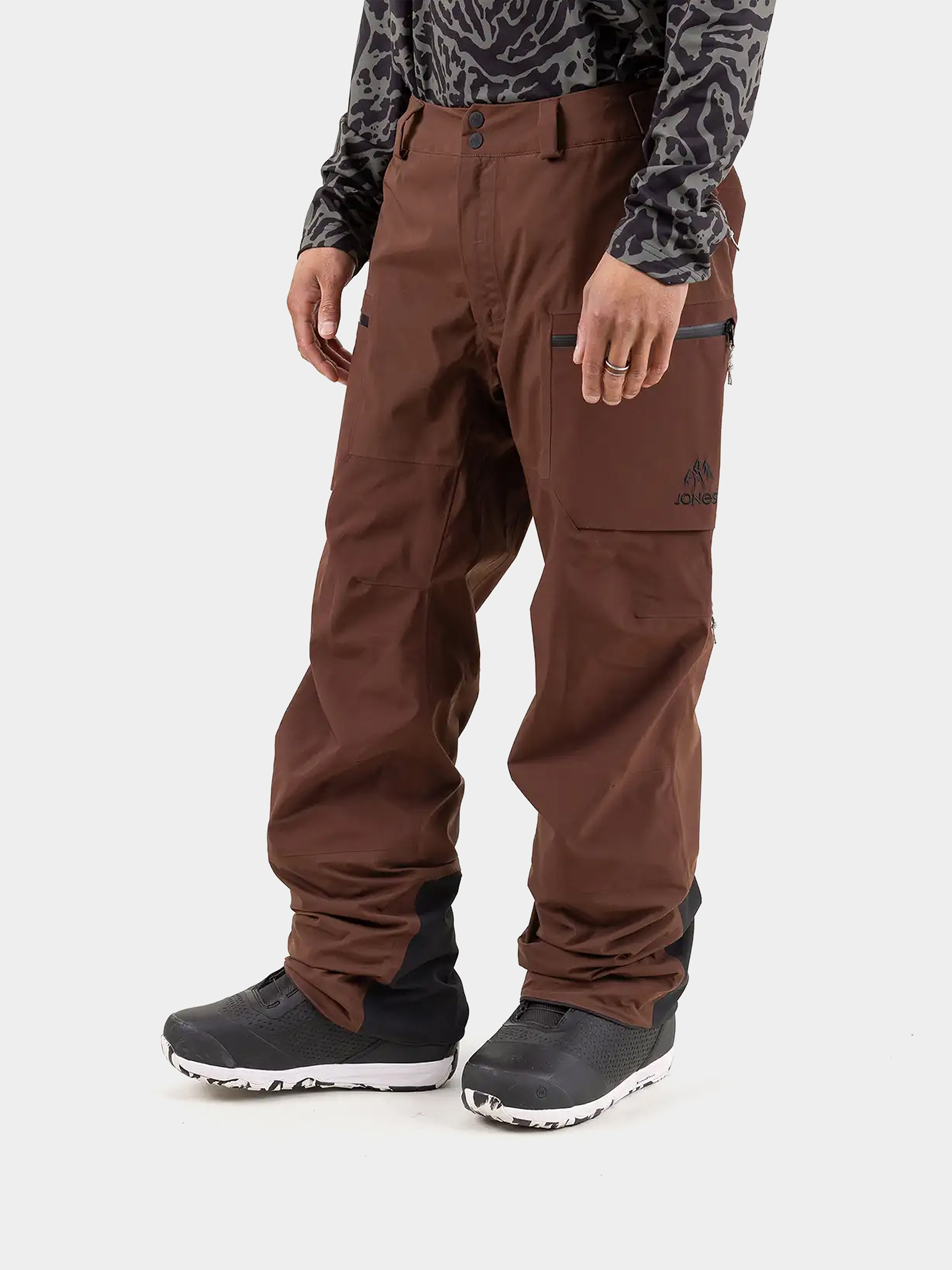 Męskie Spodnie snowboardowe Jones Snowboards Mtn Surf Rec (coffee brown)