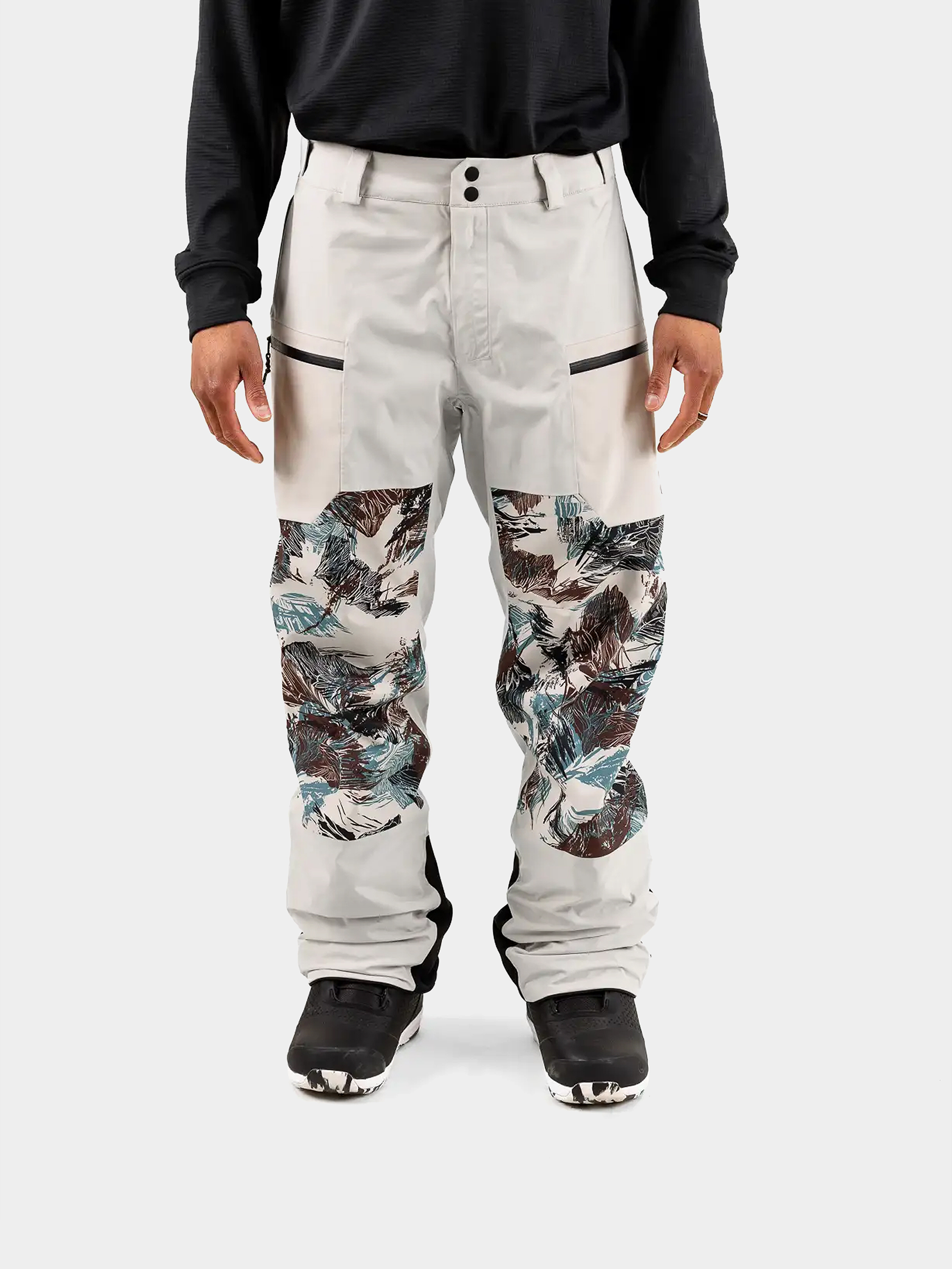 Męskie Spodnie snowboardowe Jones Snowboards Mtn Surf Rec (smoke gray)