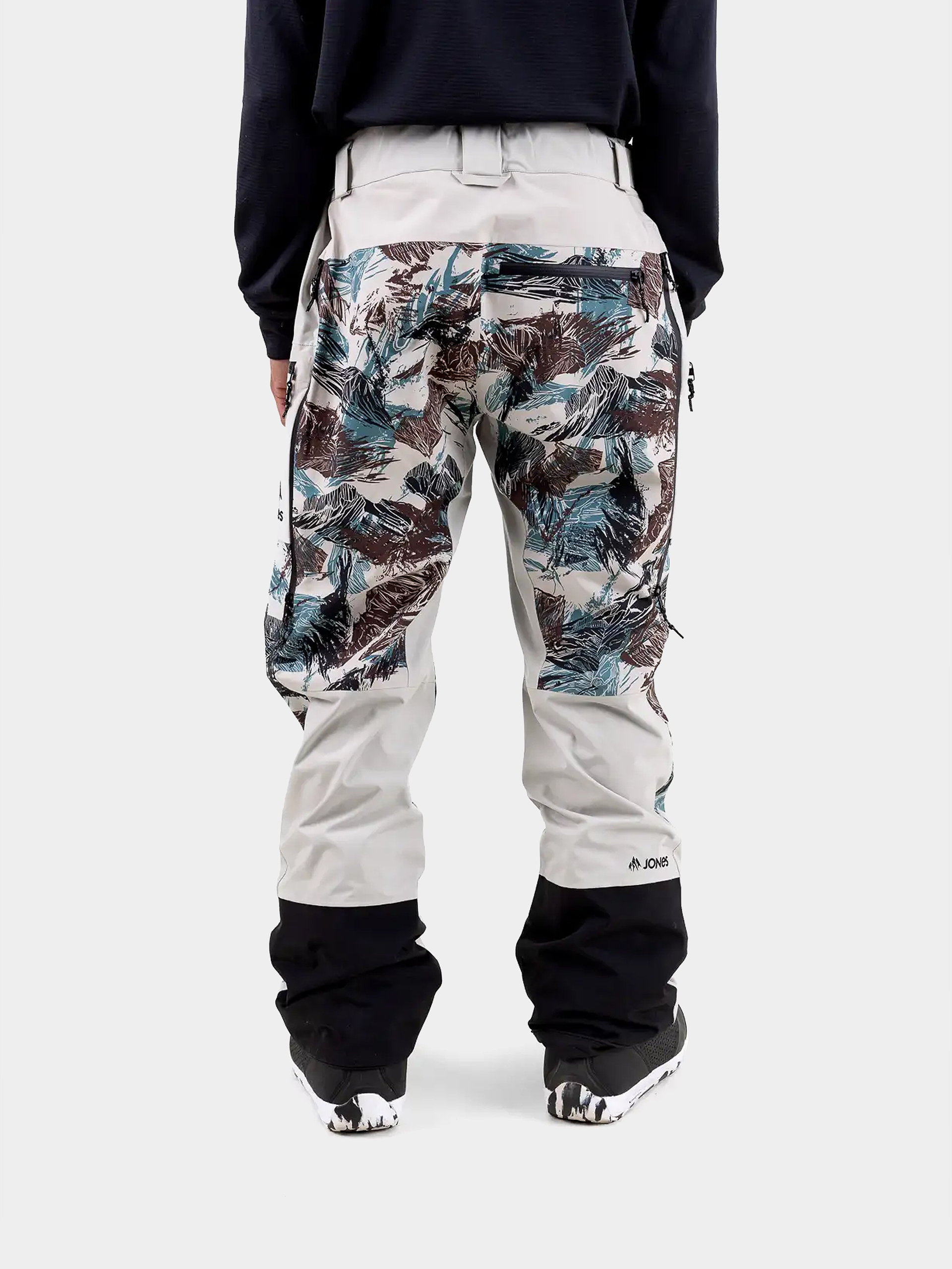 Męskie Spodnie snowboardowe Jones Snowboards Mtn Surf Rec (smoke gray)