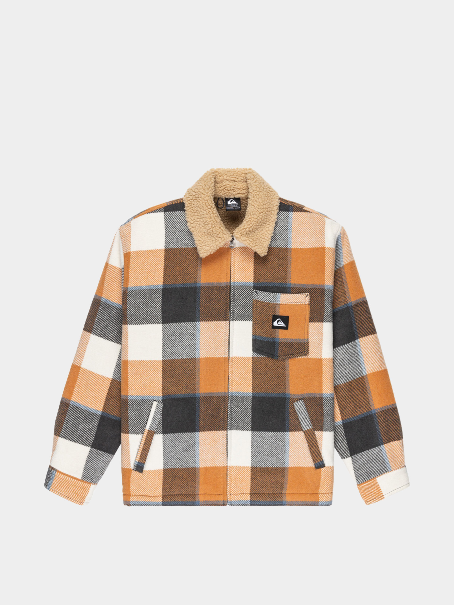 Kurtka Quiksilver Dna Sherpa Harrington (almond motherfly check)
