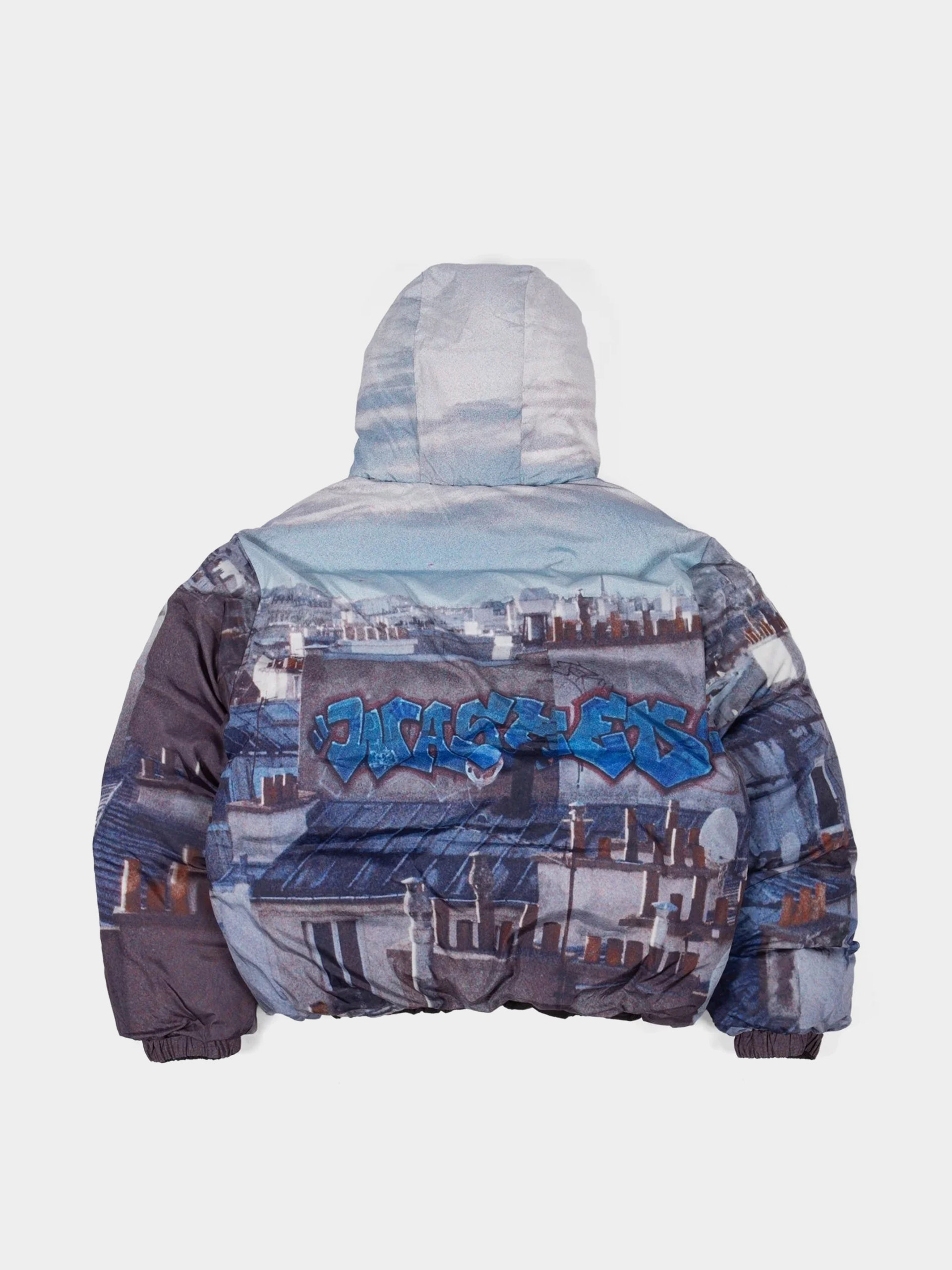 Kurtka Wasted Paris Elevation Puffer (black/multi)