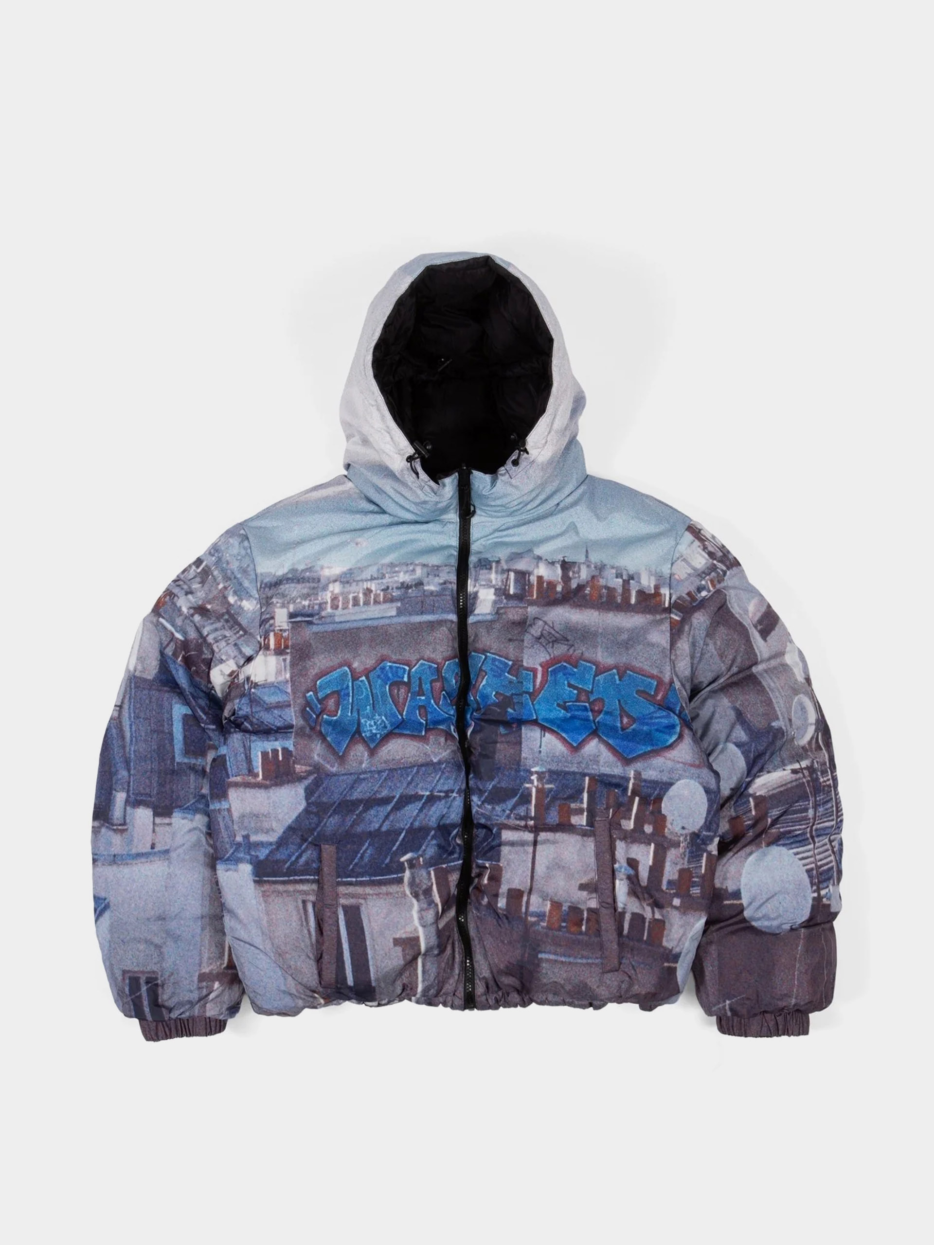 Kurtka Wasted Paris Elevation Puffer (black/multi)