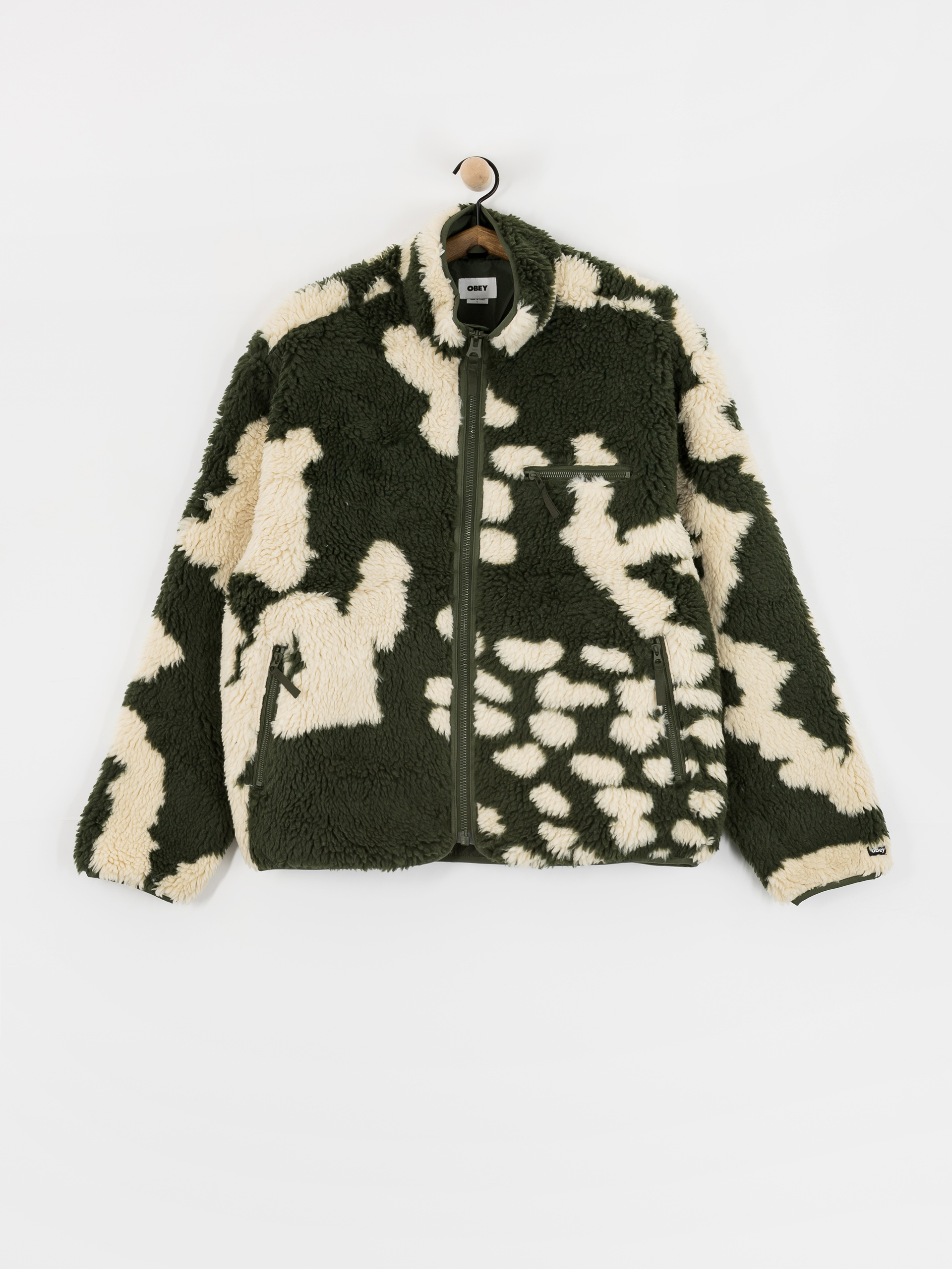 Polar OBEY Obey Shaggy Sherpa (kombu green multi)