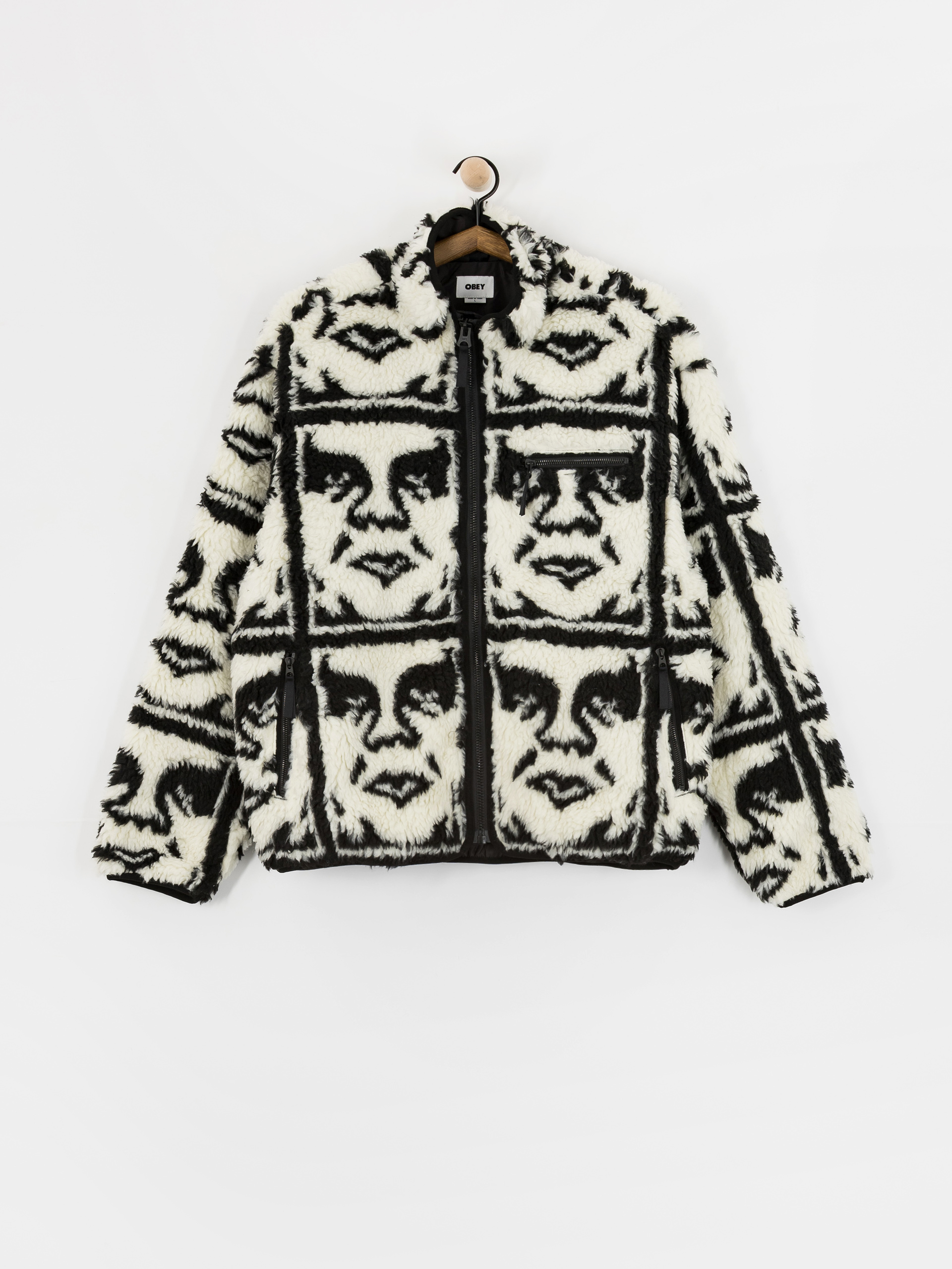 Polar OBEY Obey Repeated Icon Sherpa (black multi)